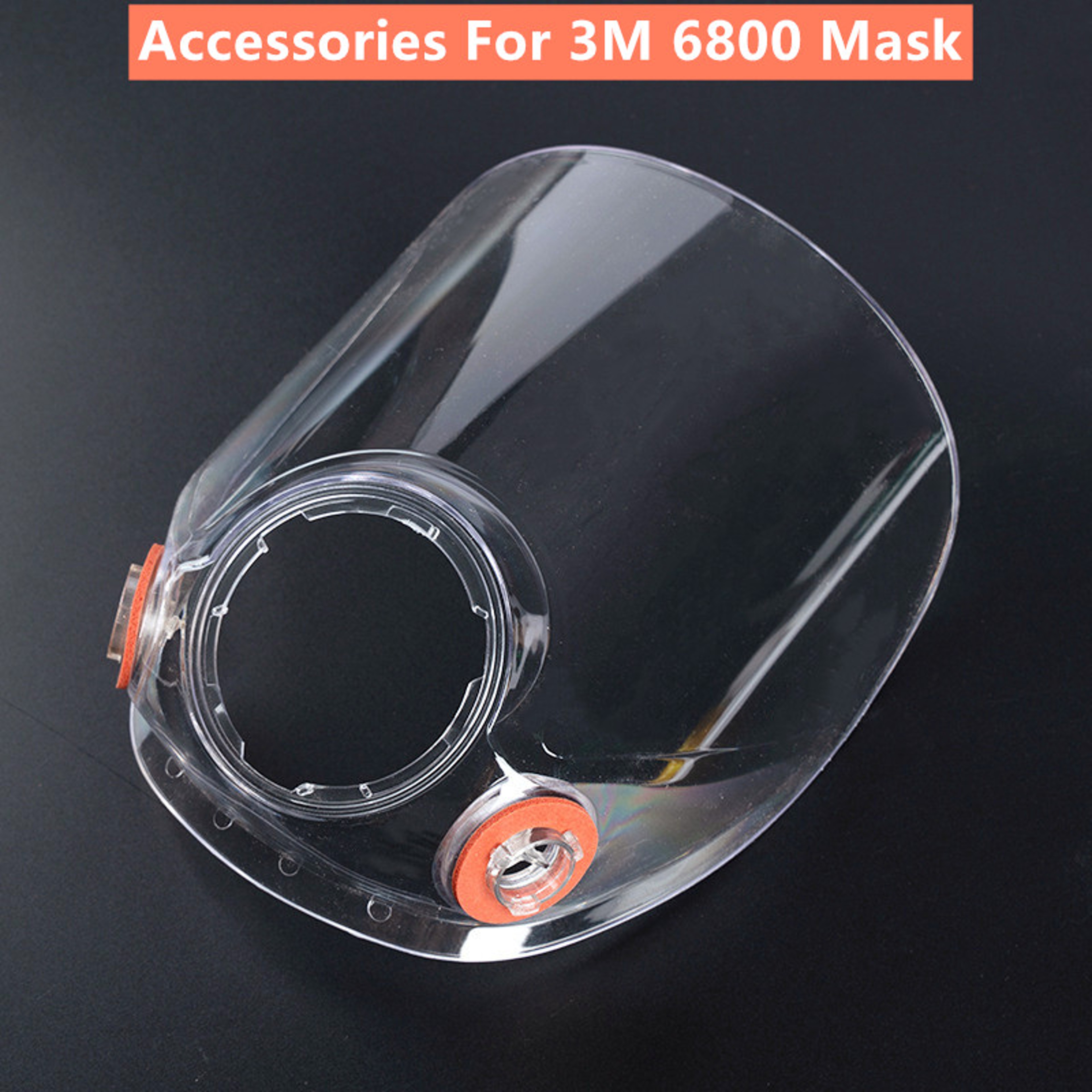 Screen Headband Accessory For Gas Mask Protective Face Shield Enhancement 2