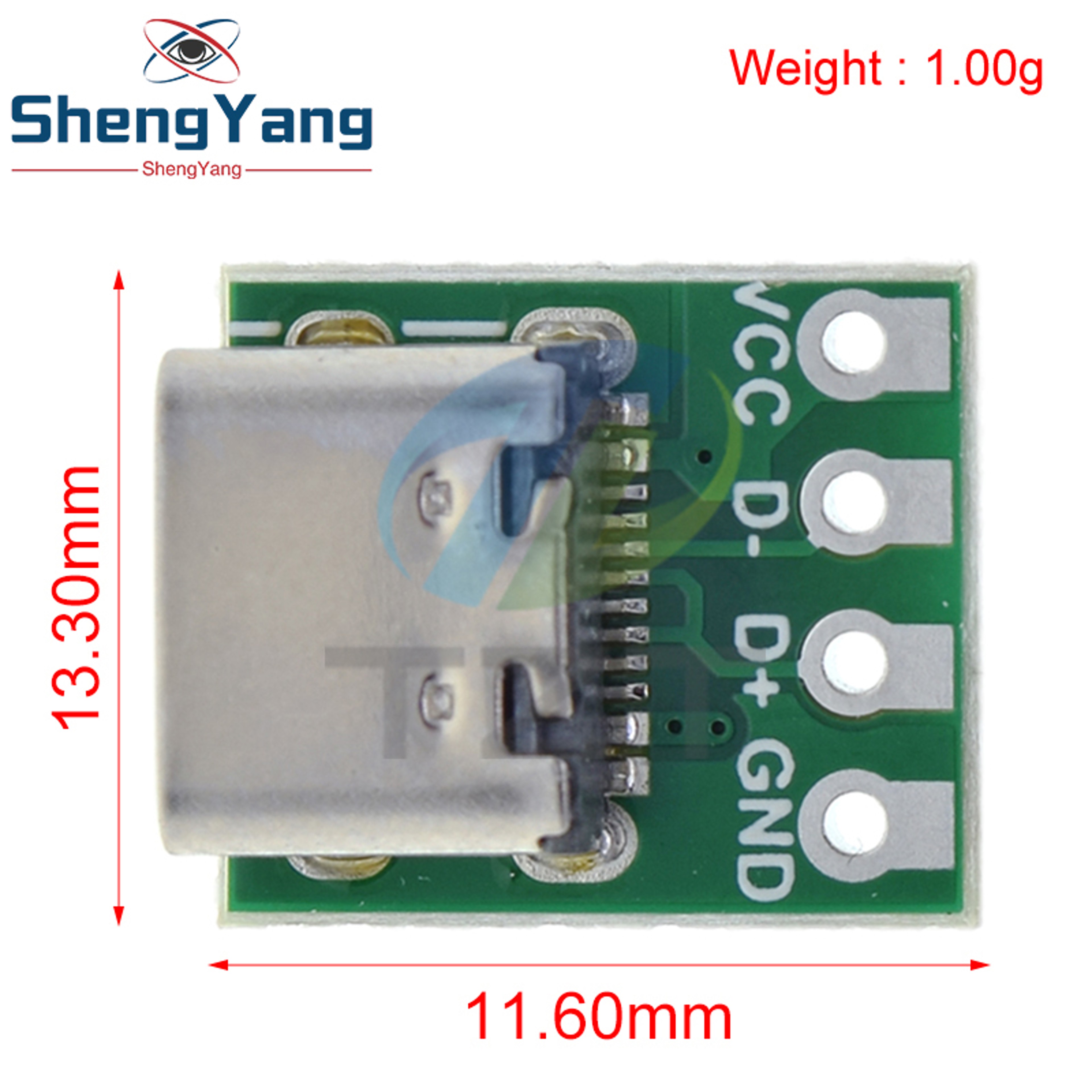 USB Type C Pin Test PCB Board Adapter for Data Line Cable Transfer – view 6