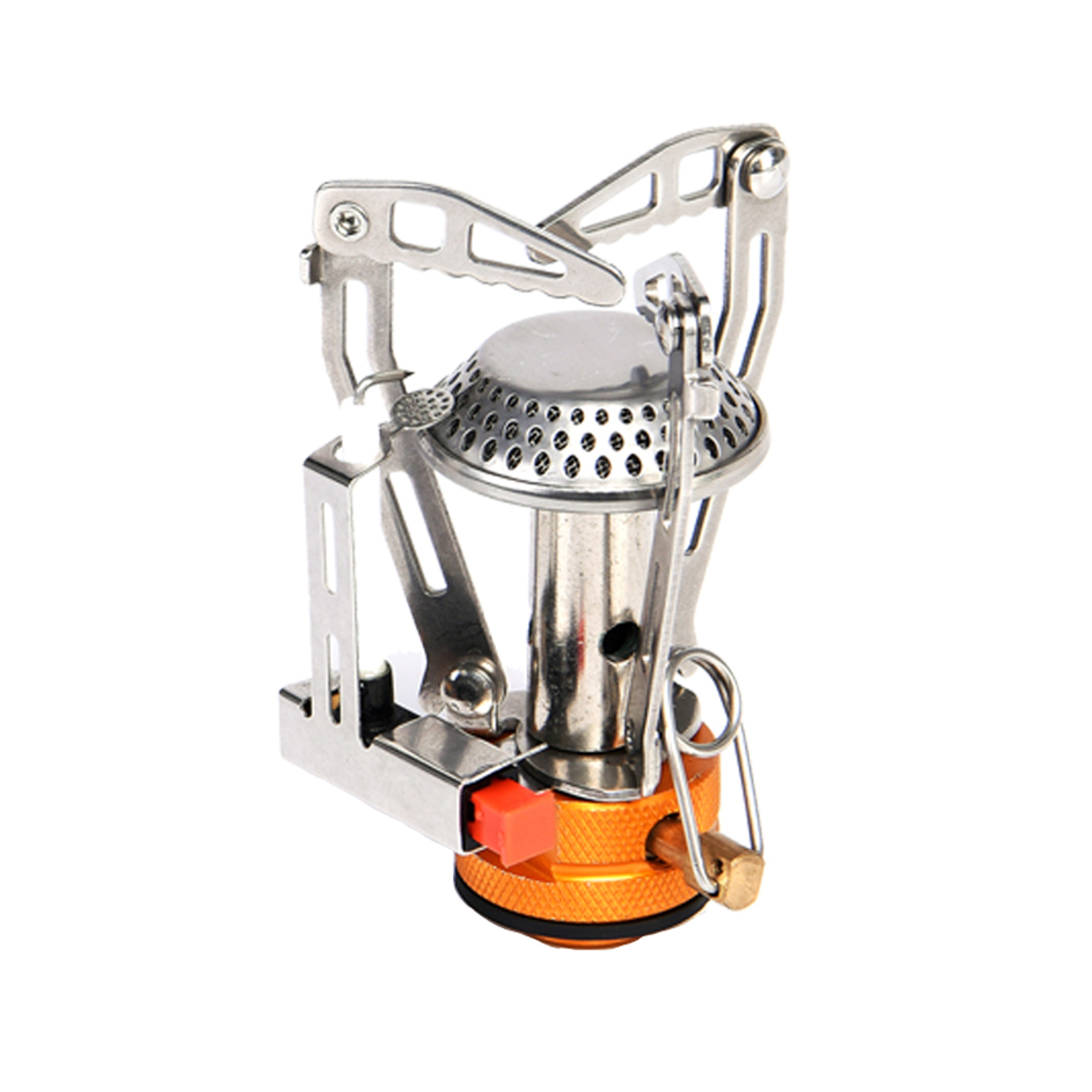 Portable Gas Stove Compact Aluminum Alloy Camping Stove For Outdoor Cooking Hiking  Backpacking 0