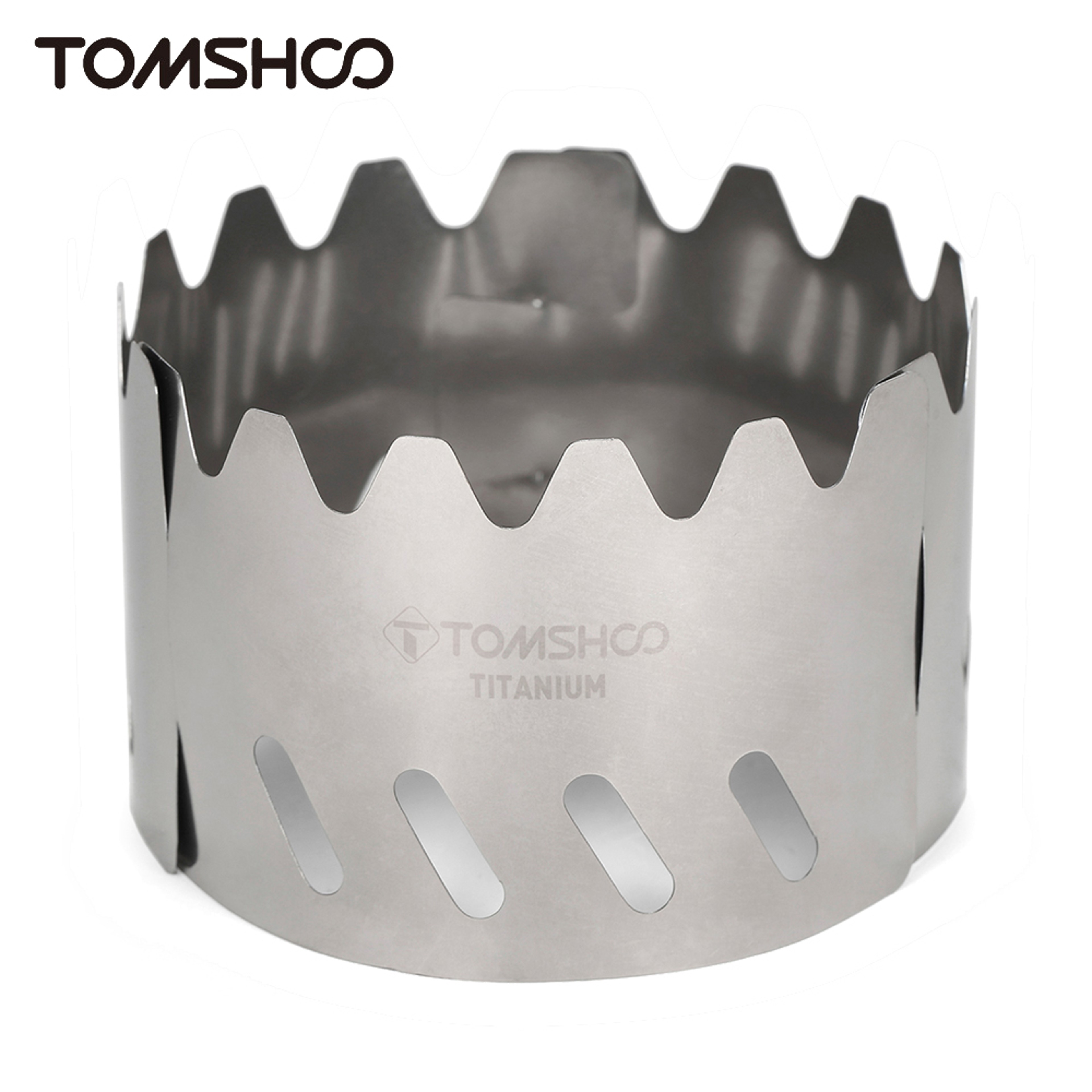Portable Titanium Windscreen For Outdoor Camping  Hiking Stoves 0