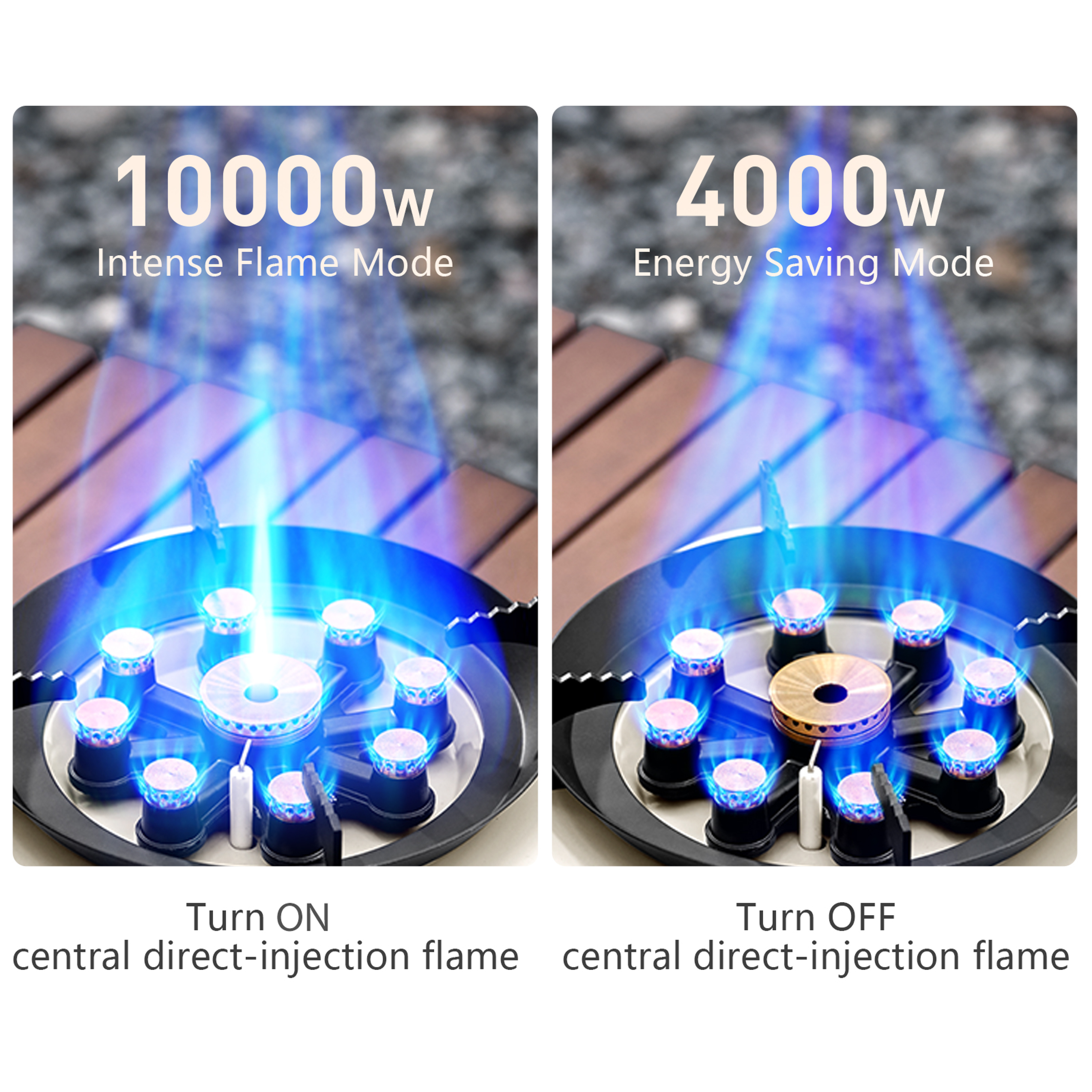 High Firepower Portable Camping Gas Stove Burner For Outdoor Adventures 4
