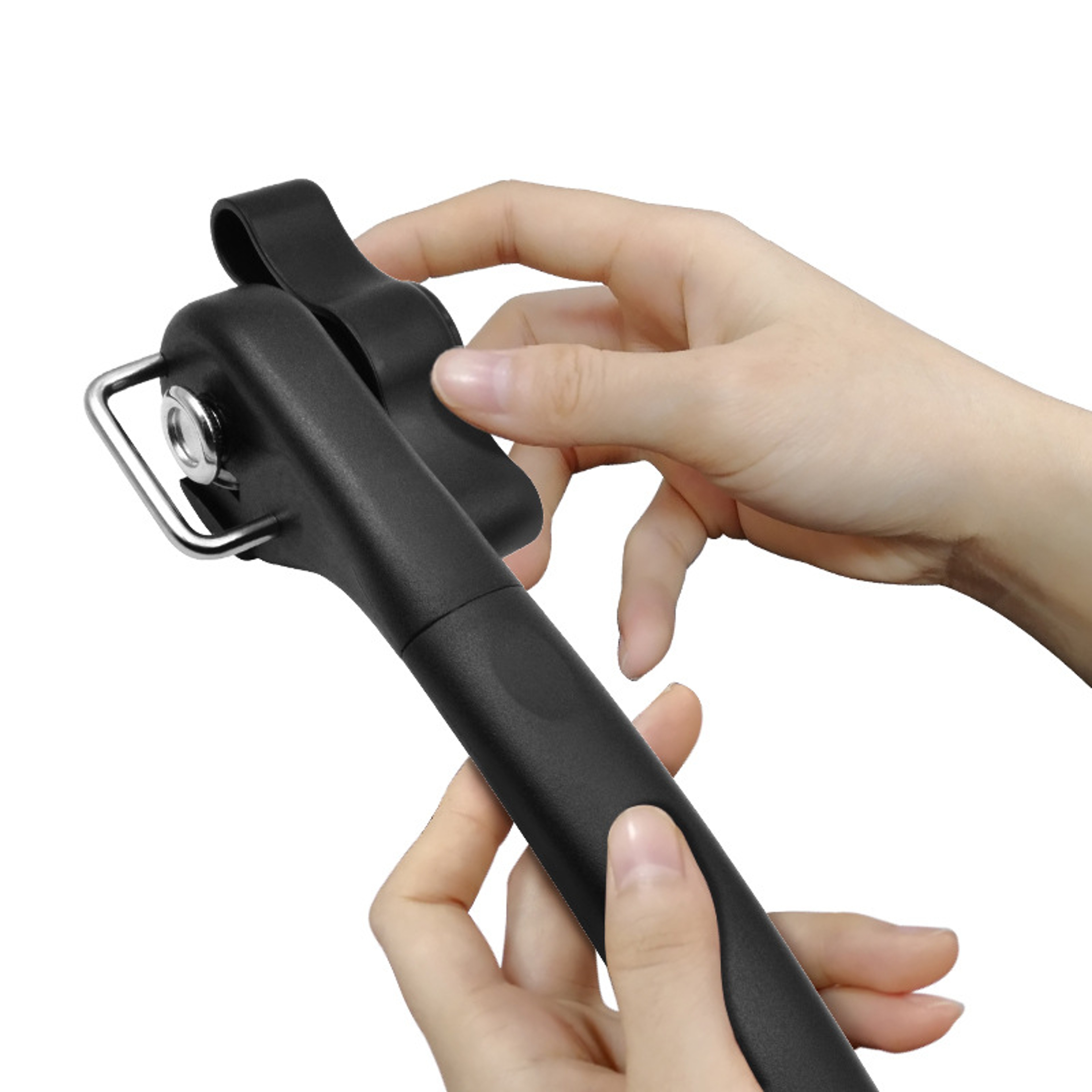 Safe Cut Can Opener Smooth Edge Handheld Food Grade Stainless Steel Opener For Kitchen  Restaurant  2