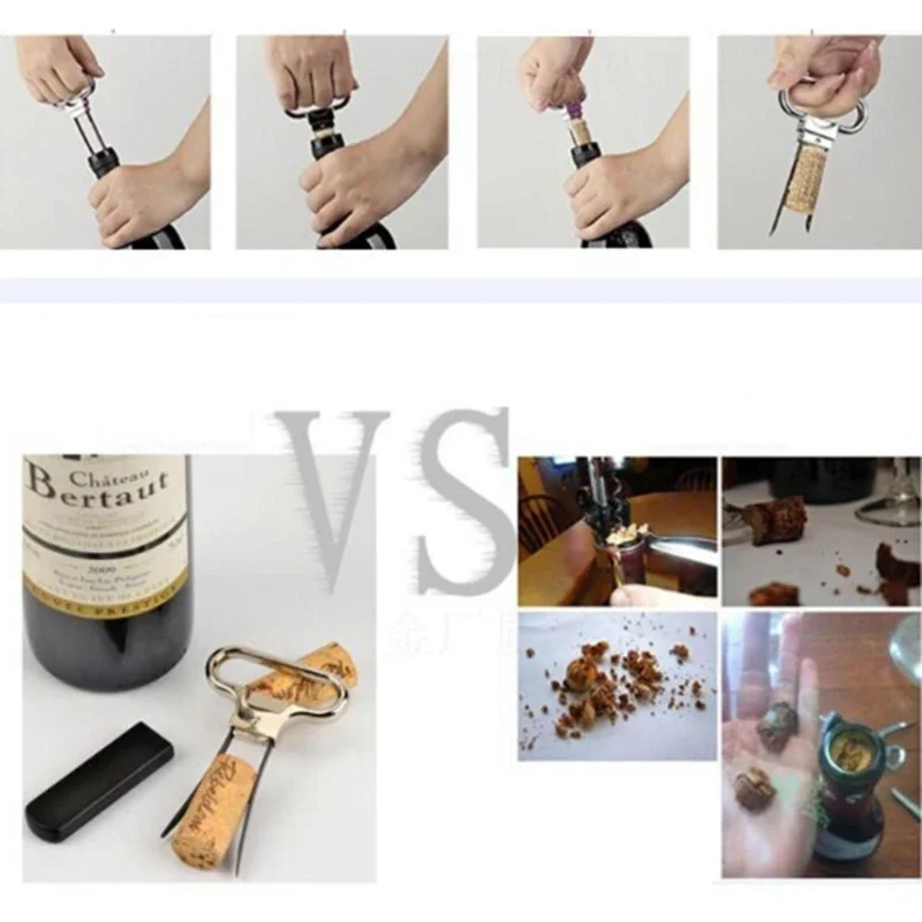 LaborSaving Bottle Opener  Foil Knife Tool For Waiters And Bartenders 2