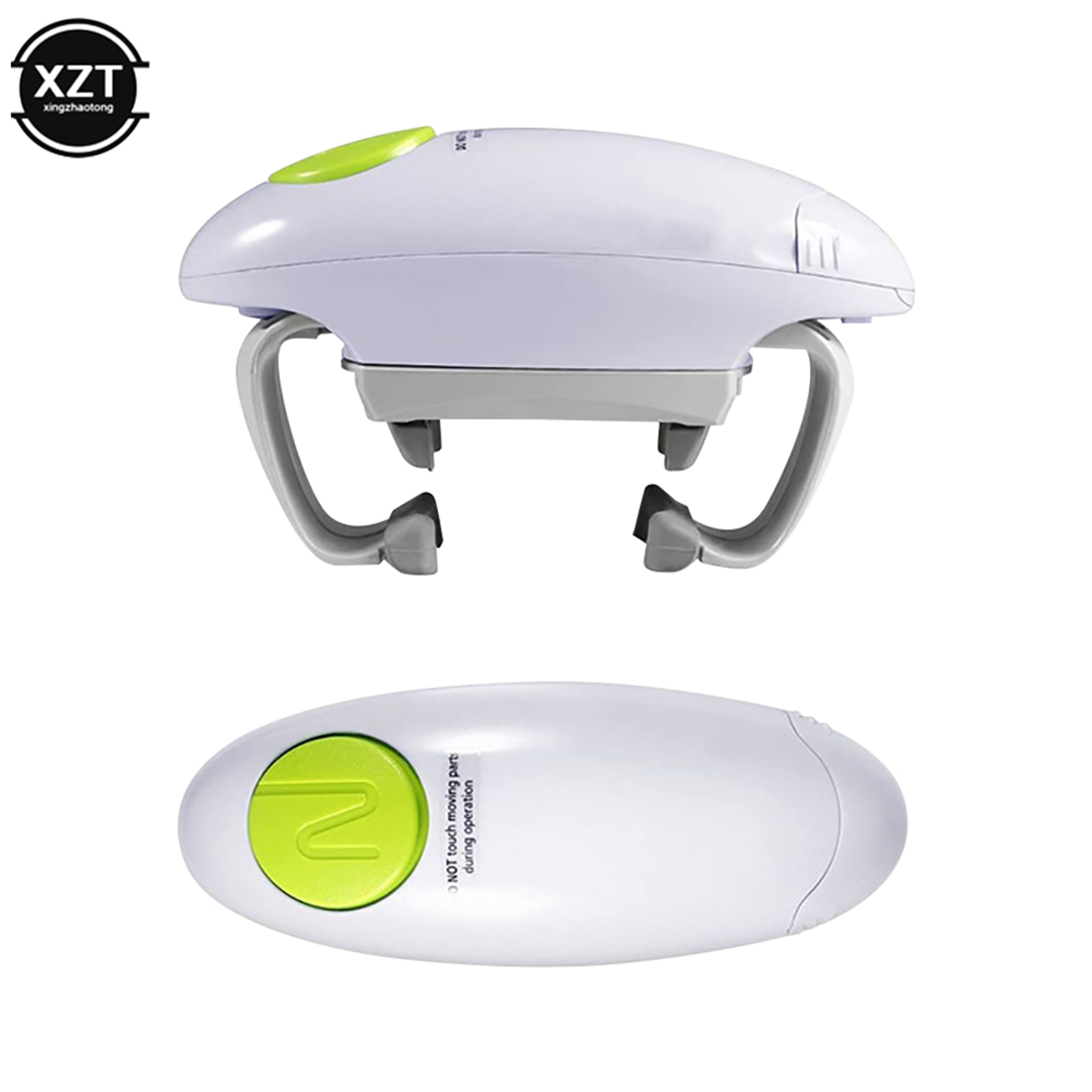 Electric Can Opener Smooth Edge Automatic Jar  Bottle Opener Double Ear Design For Effortless Kitch 3