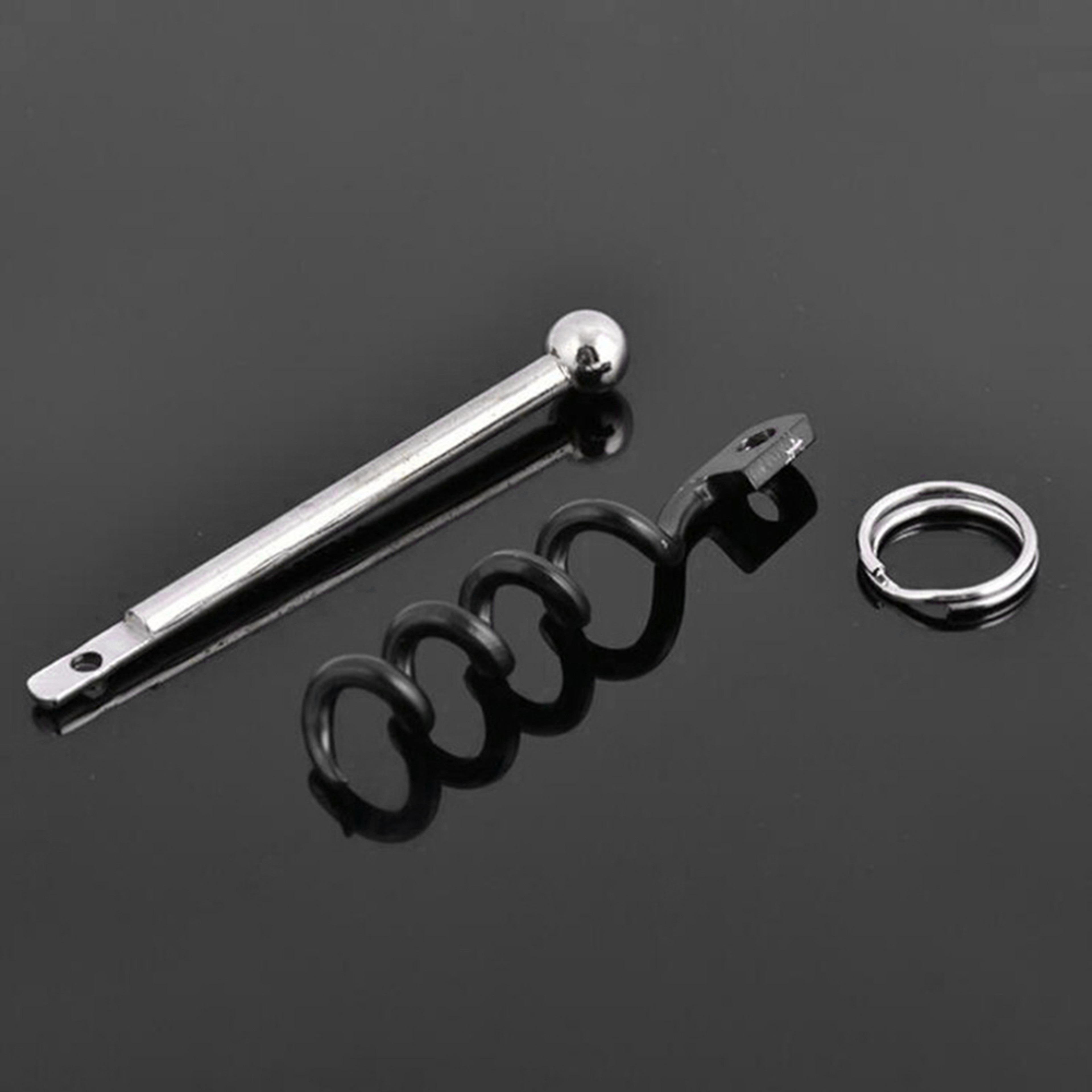 Portable Corkscrew Wine Opener Keychain Mini EDC Tool For Parties Bars And Kitchens 3