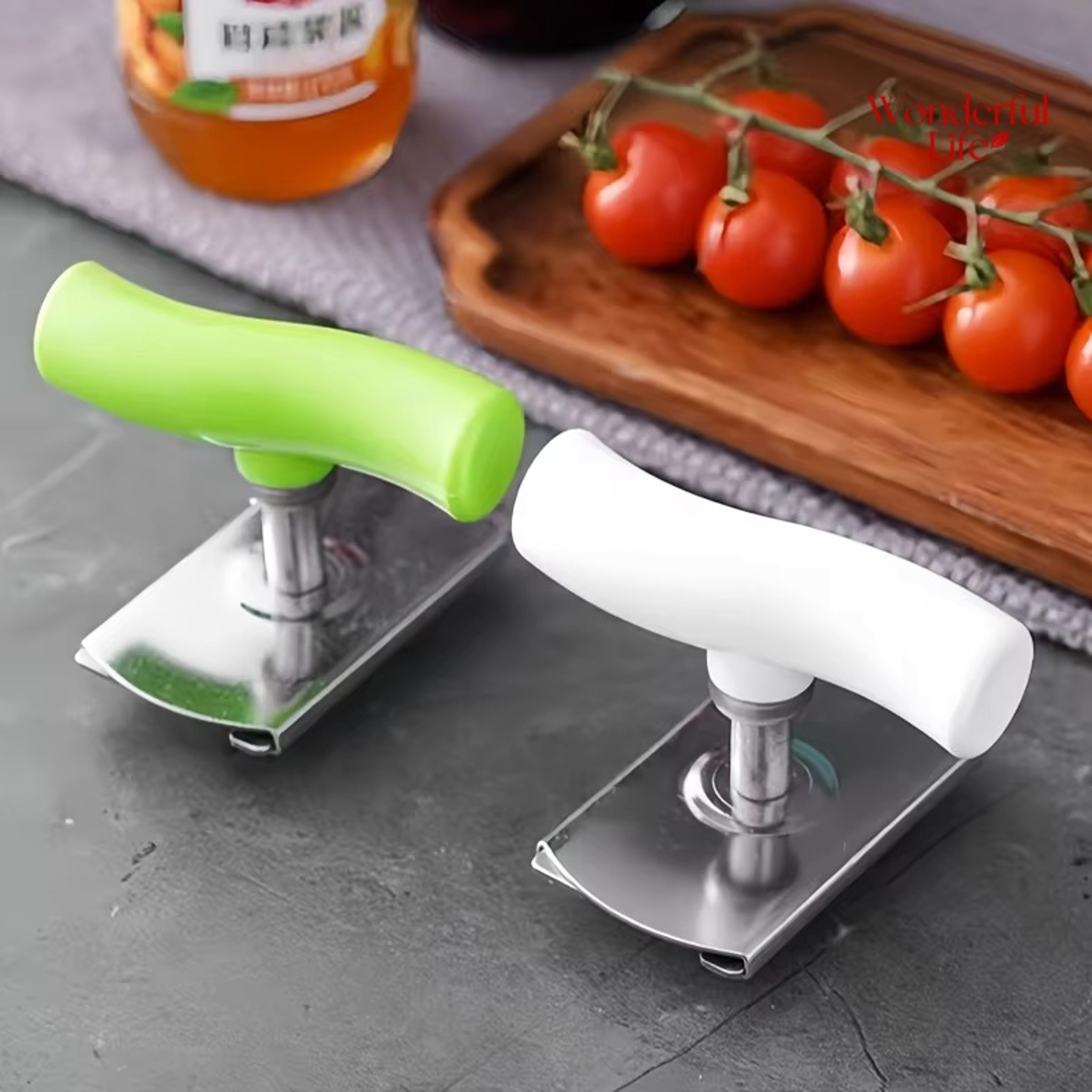 Adjustable Stainless Steel Jar Opener MultiFunction LaborSaving Kitchen Gadget 2