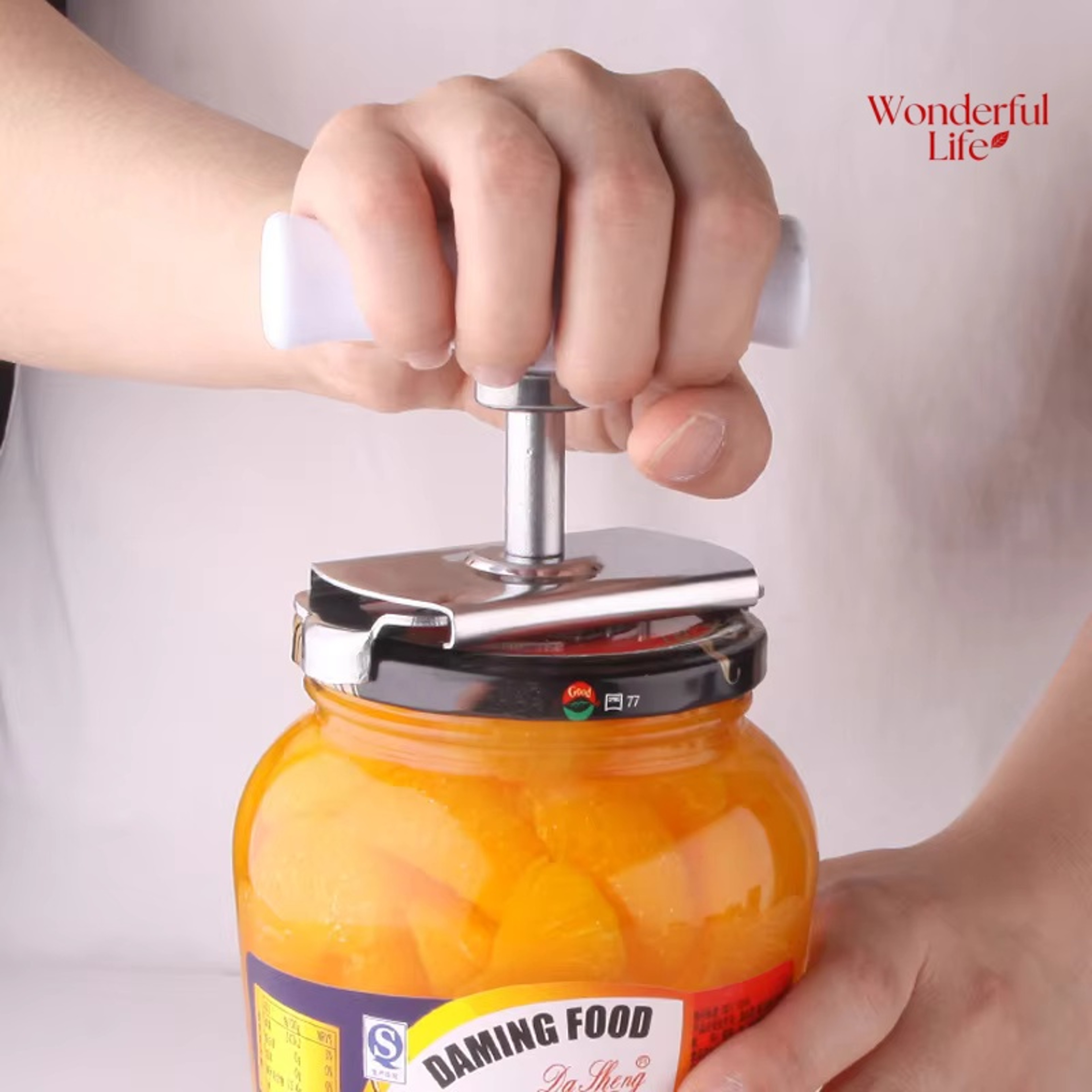 Adjustable Stainless Steel Jar Opener MultiFunction LaborSaving Kitchen Gadget 3