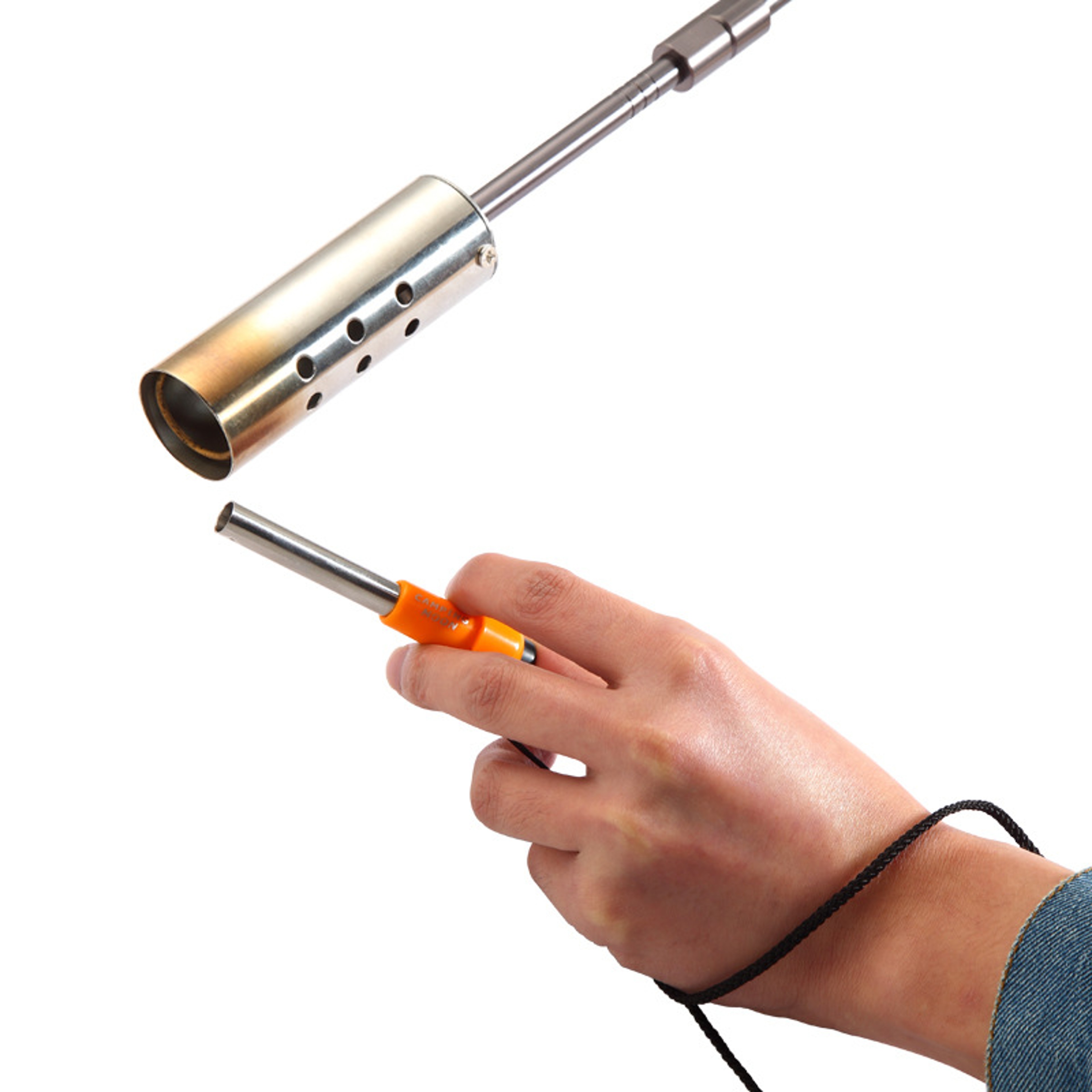 MultiUse Flamethrower Lighter Gun Adjustable Gas Torch For BBQ Cooking And Outdoor Use 2