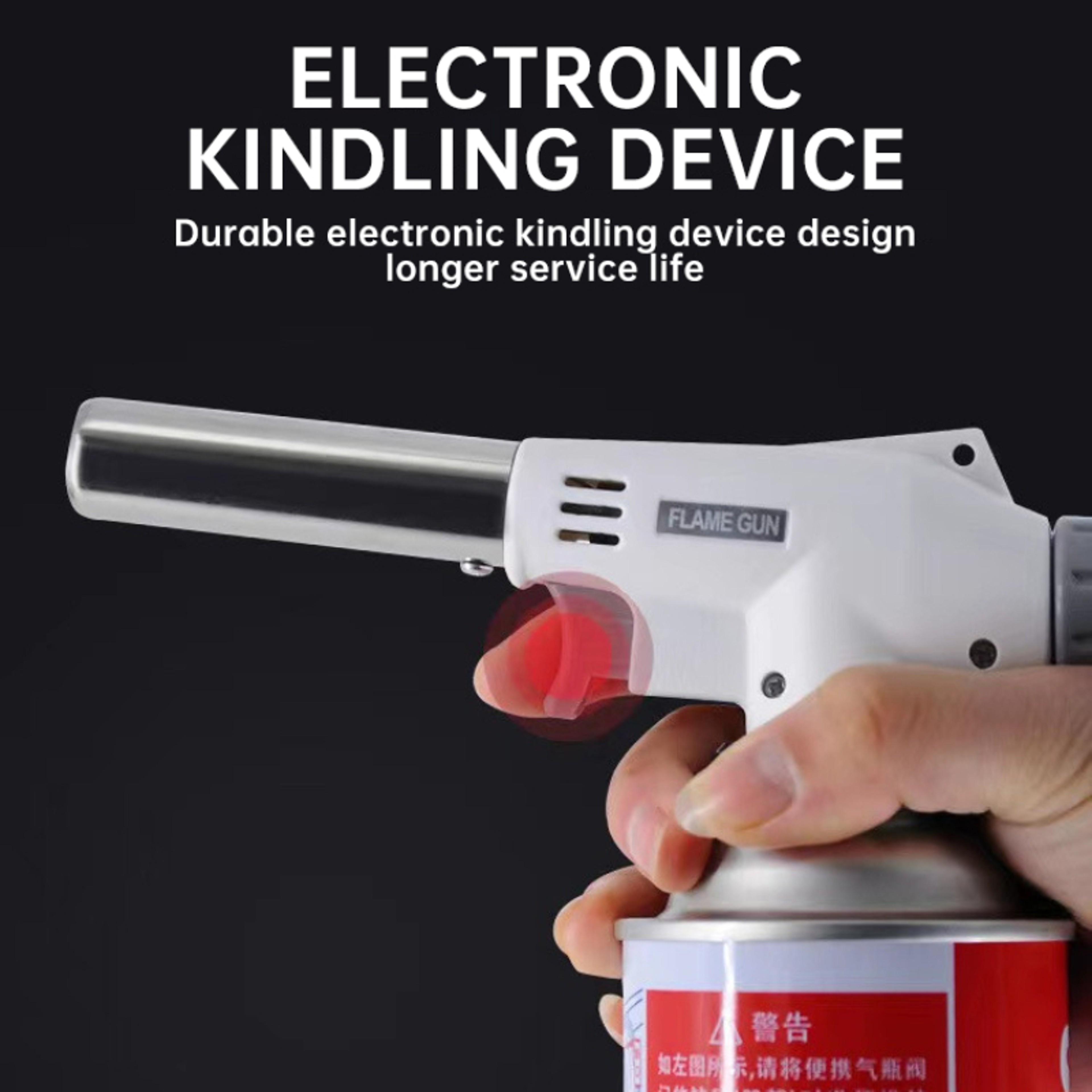 Portable Butane Gas Torch Versatile Cooking Barbecue  Camping Lighter Welding Burner For Outdoor  K 1