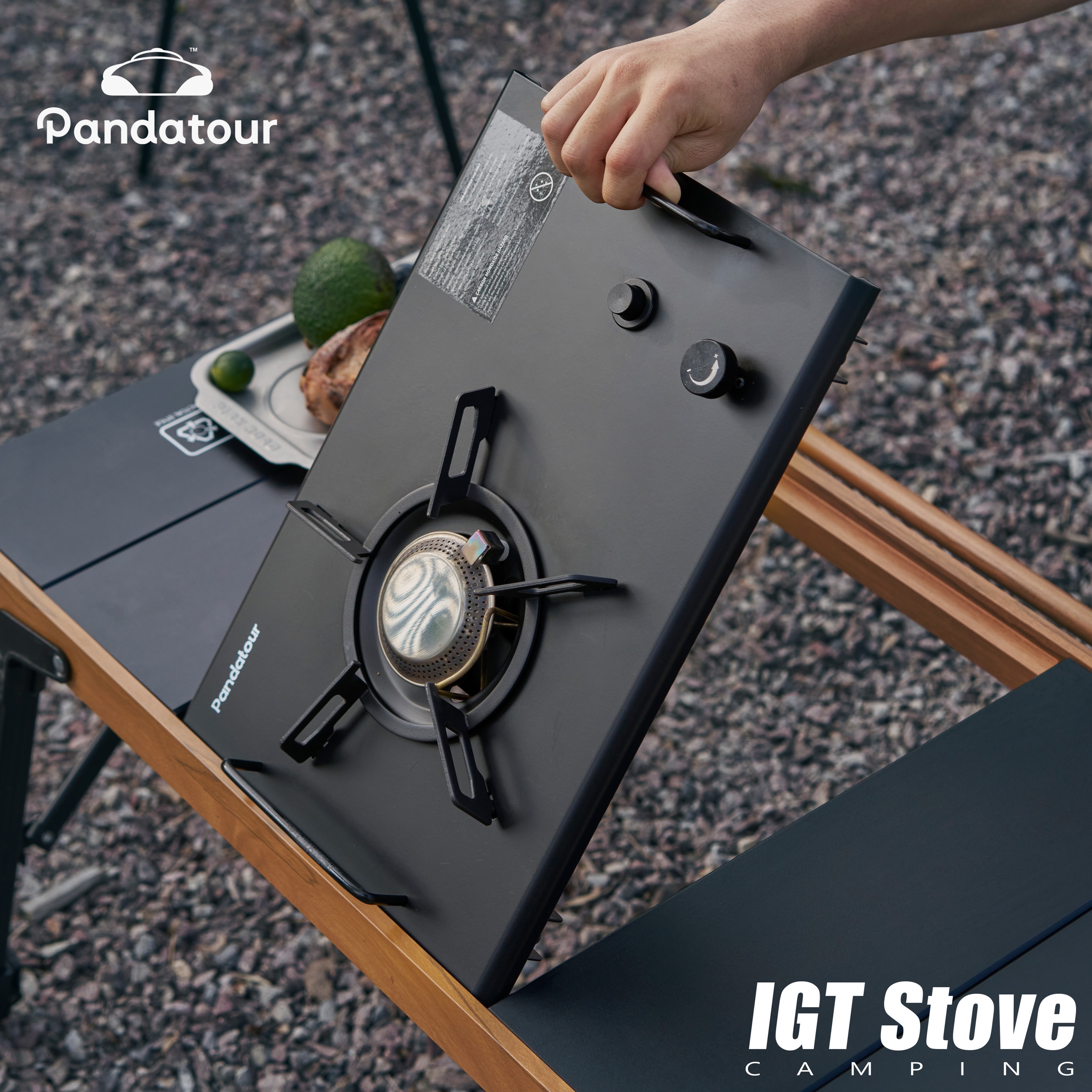 HighPower Folding Outdoor Camping Stove With OneTouch Ignition 0