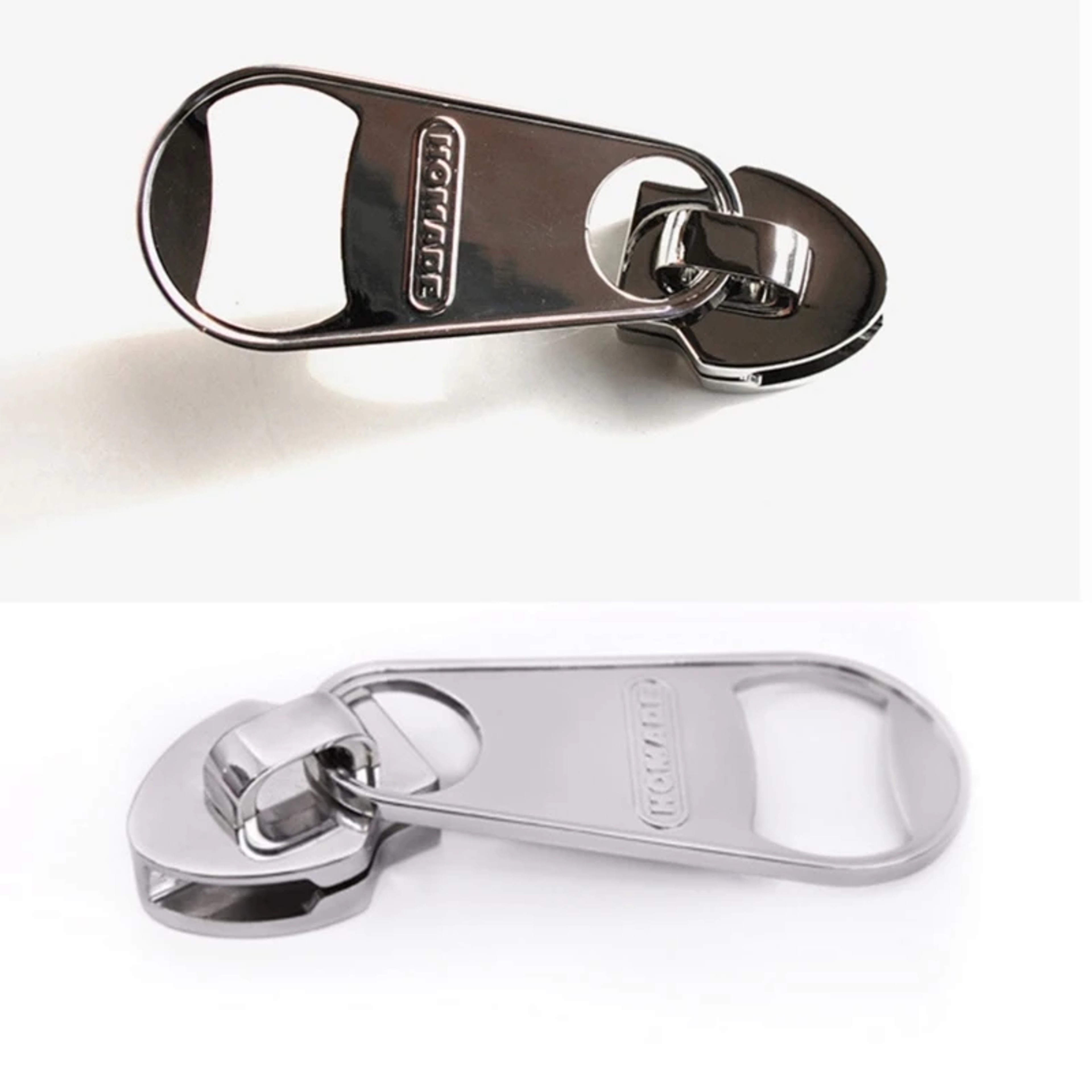 Decorative Zipper Style Handheld Bottle Opener Tool  Beverage Can Opener 2