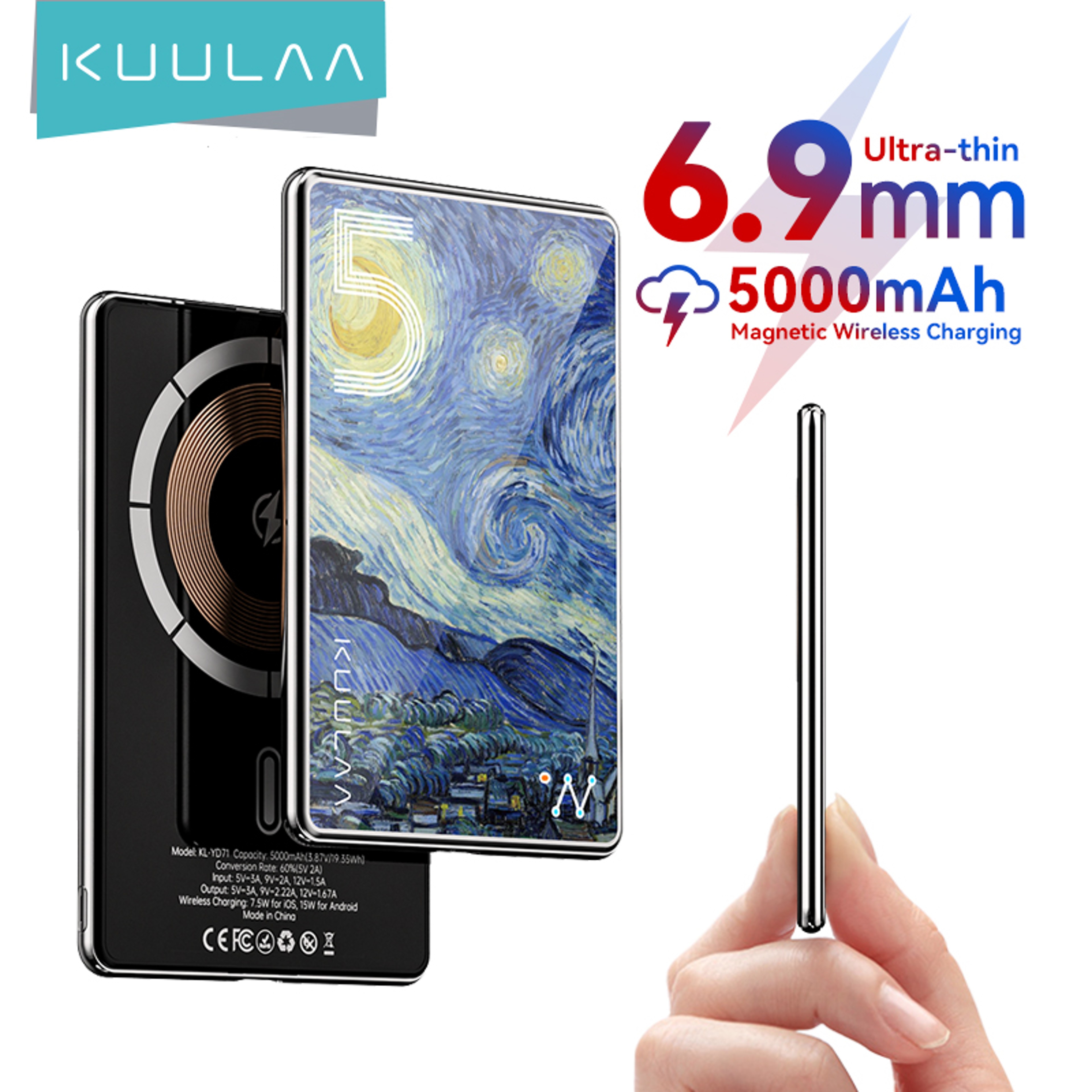 Magnetic Wireless Power Bank With Fast Charging 2