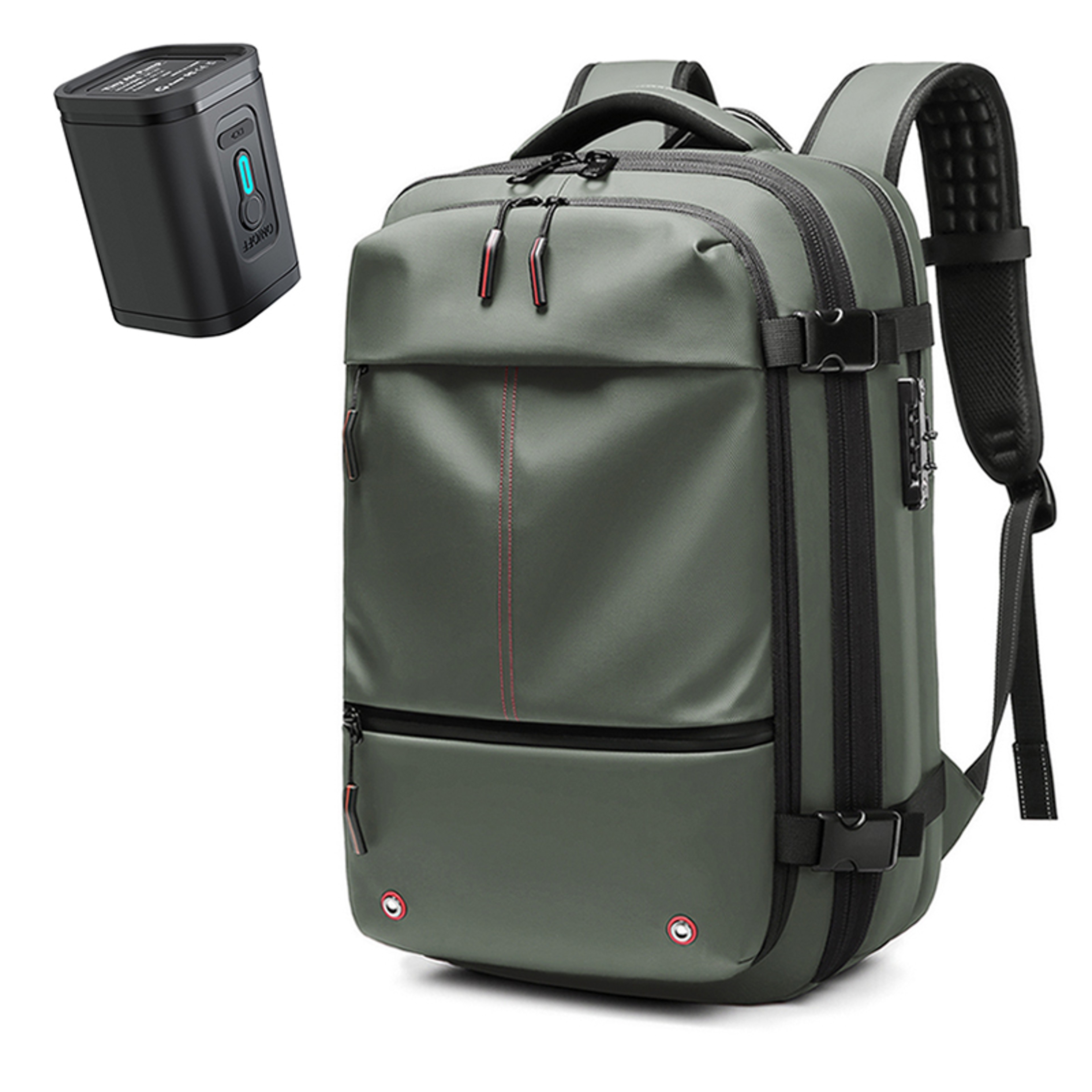 Ultimate Expandable Business Travel Laptop Backpack Vacuum Compression Large Capacity 4