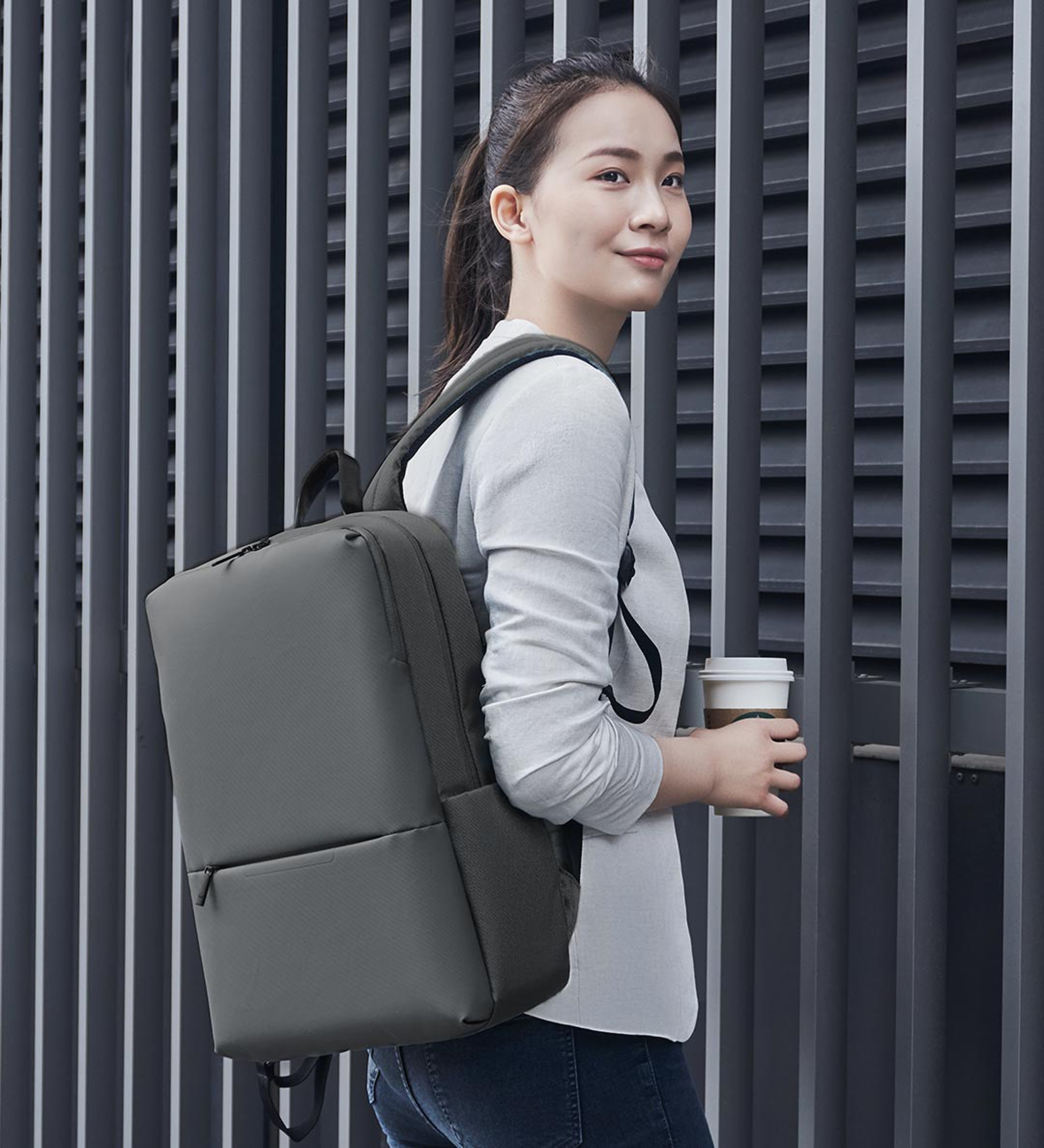 Smart Shield Laptop Backpack Large Capacity Business Travel Backpack 1