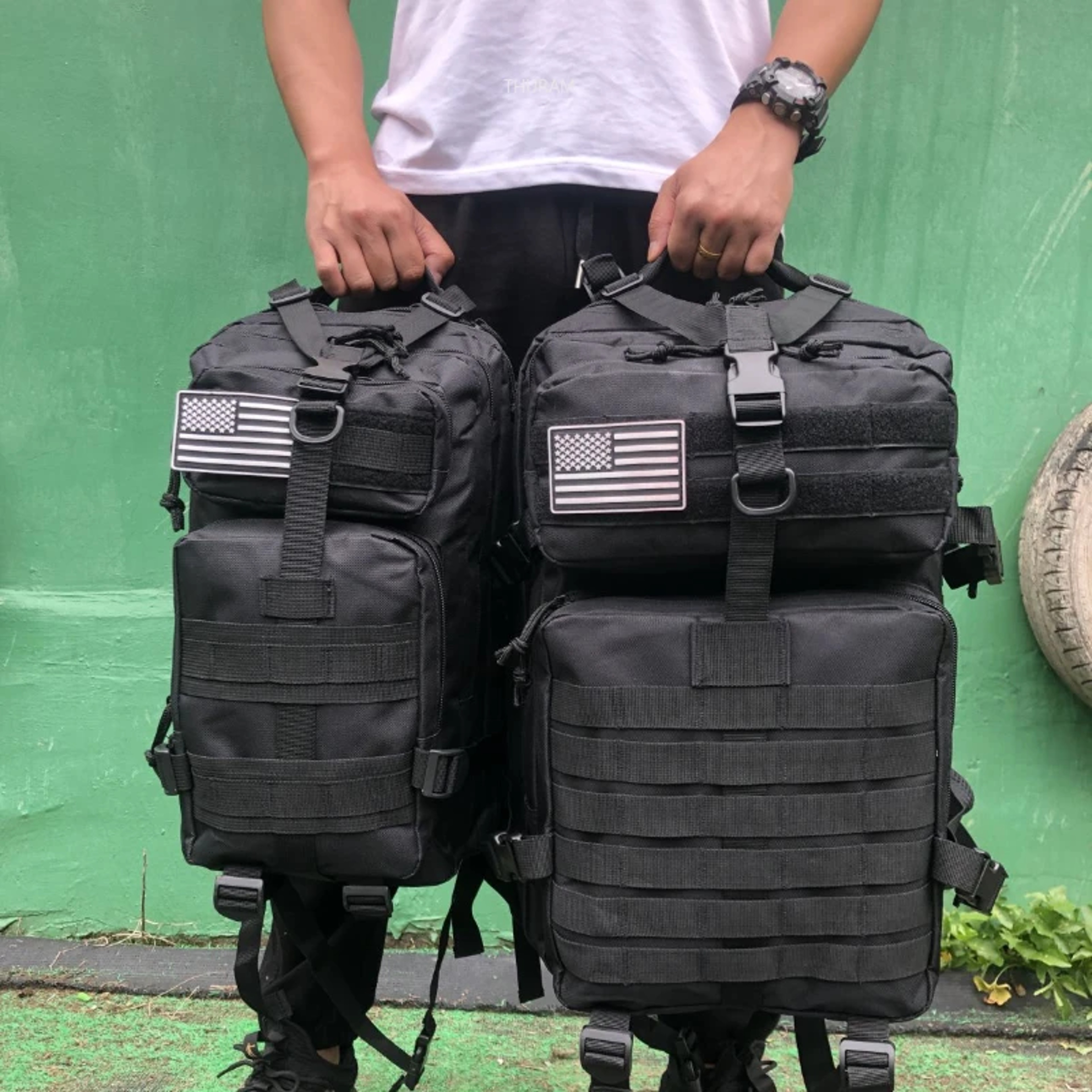 Waterproof Tactical Hiking Backpack Durable Outdoor Backpack For Camping Trekking Fishing Hunting 0