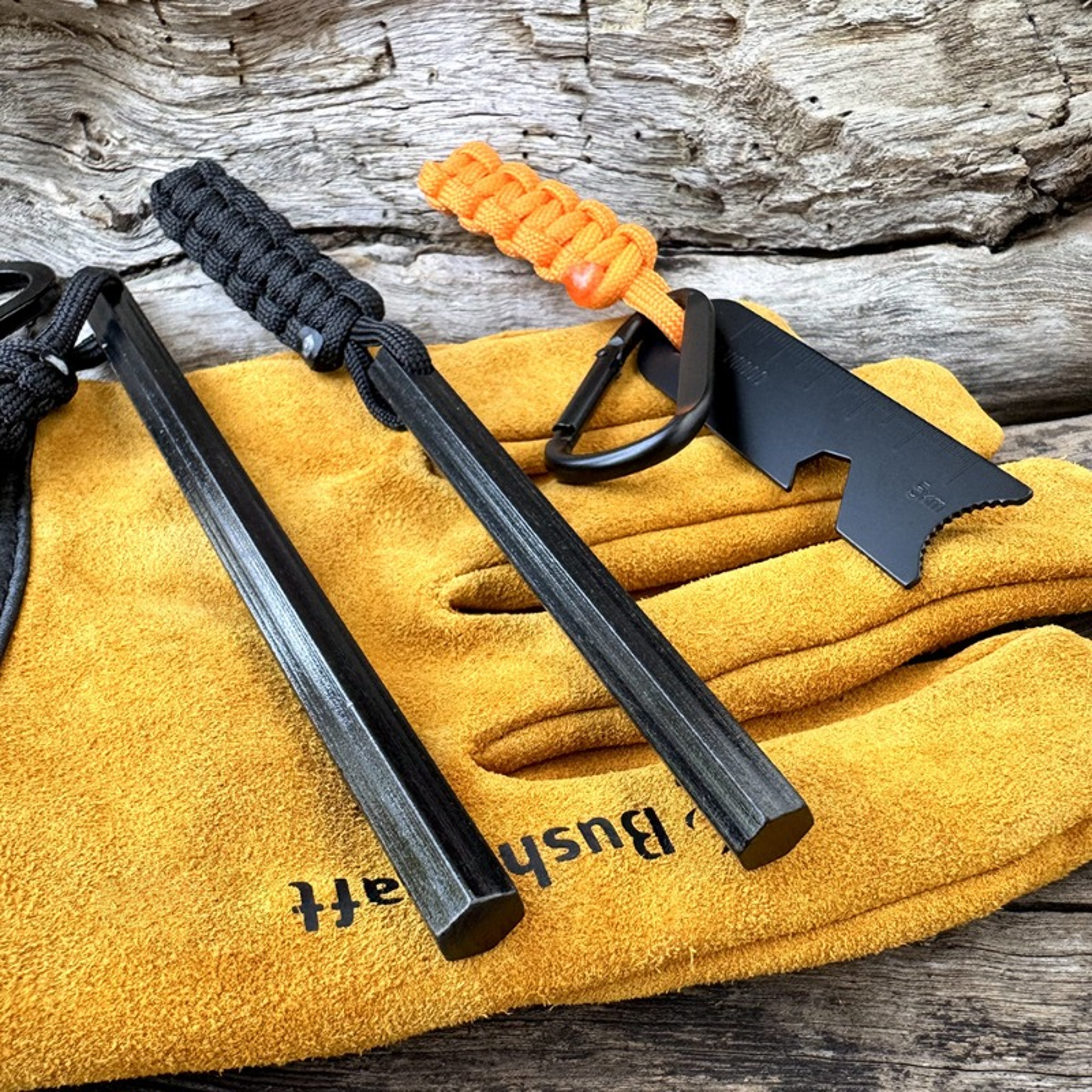 Survival Fire Starter Kit With Compass  Whistle 4