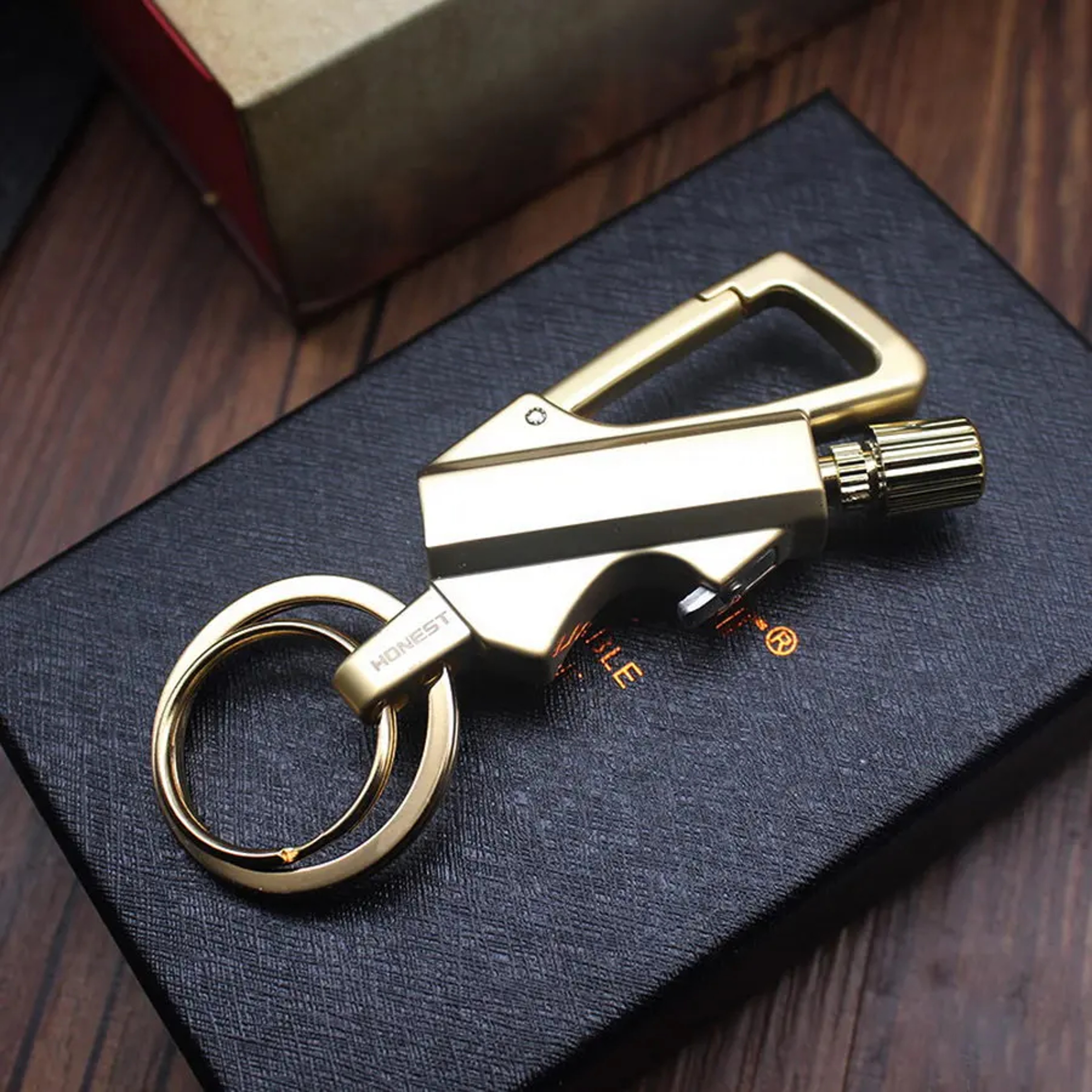 Multifunction Outdoor Waterproof Lighter  Bottle Opener Keychain 7