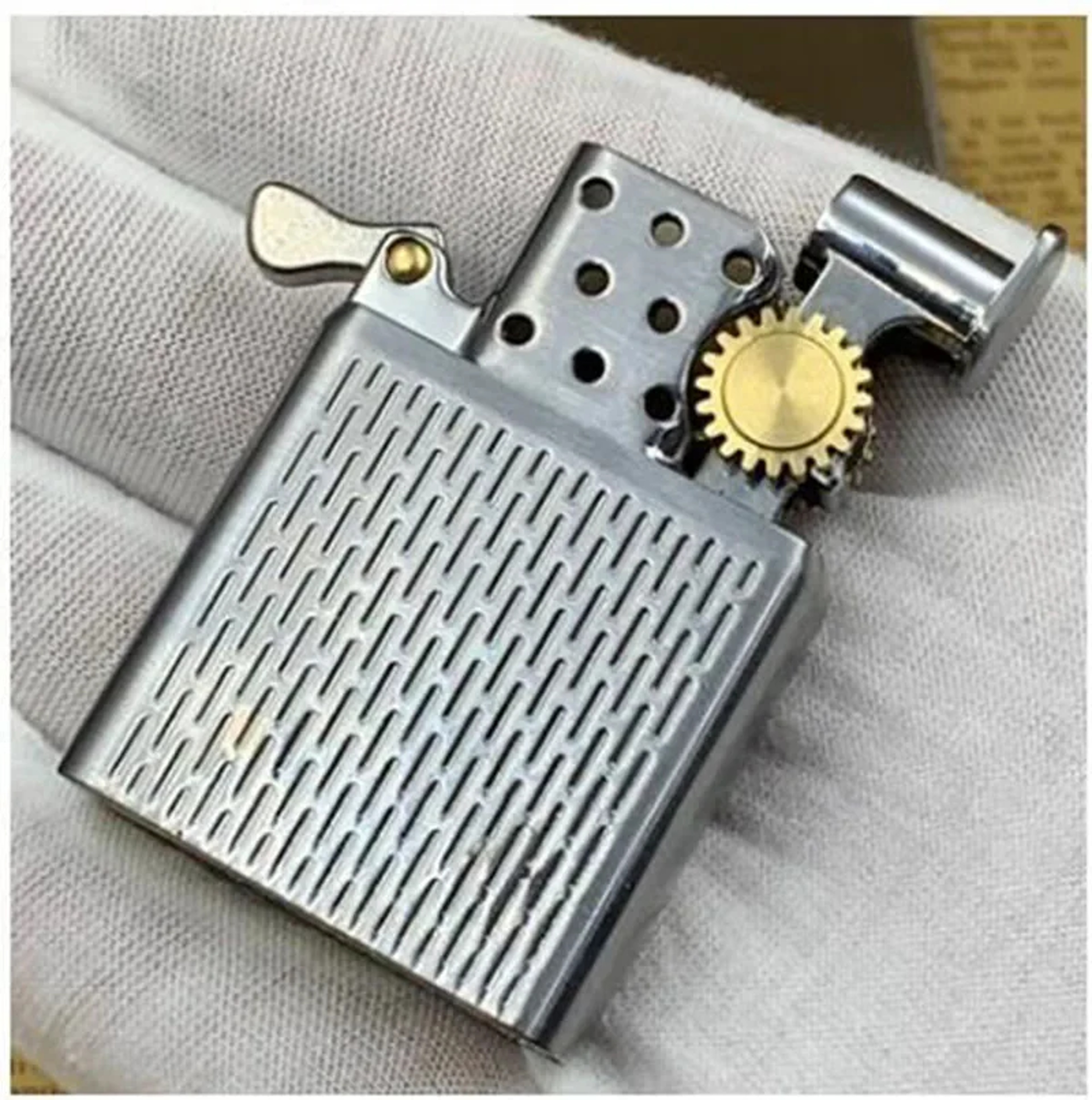 Premium Kerosene Lighter Insert Replacement With Durable Flint Wheel  Brass Components 5