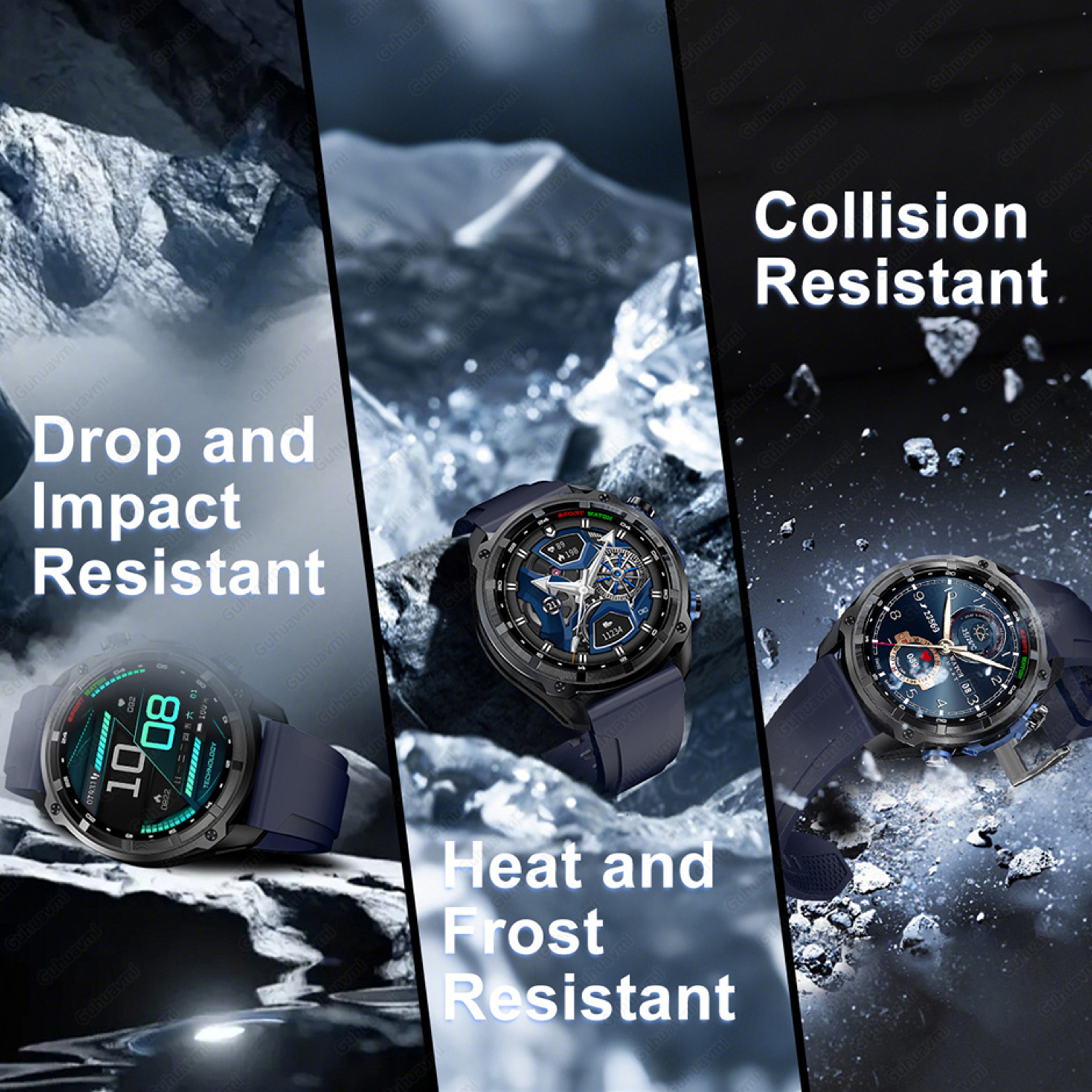GPS Smartwatch With Offline Maps Storage Waterproof Sports Watch 4