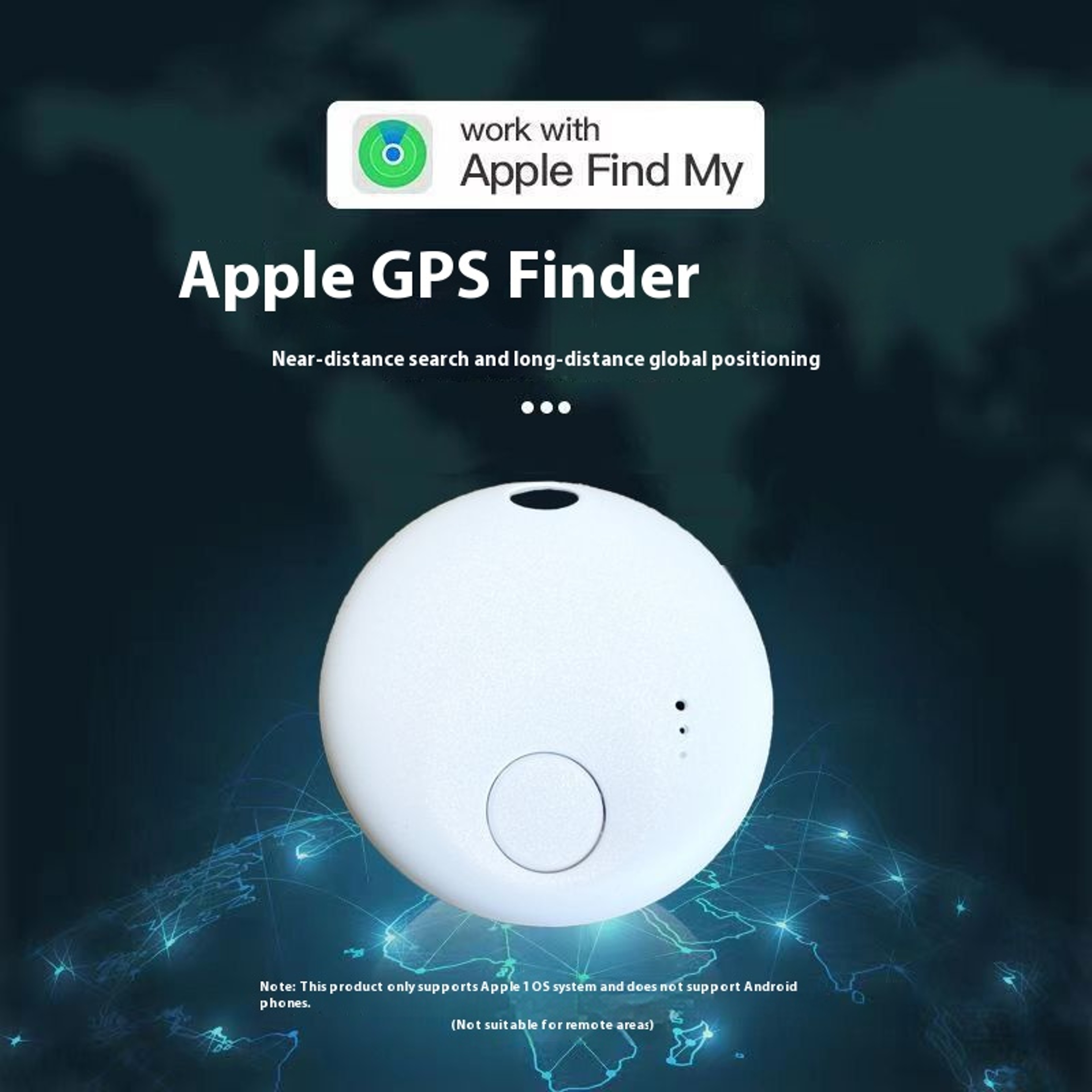 Smart Mini GPS Tracker For Apple Find My Anti Lost Key Finder For Pets Kids And Essentials 5