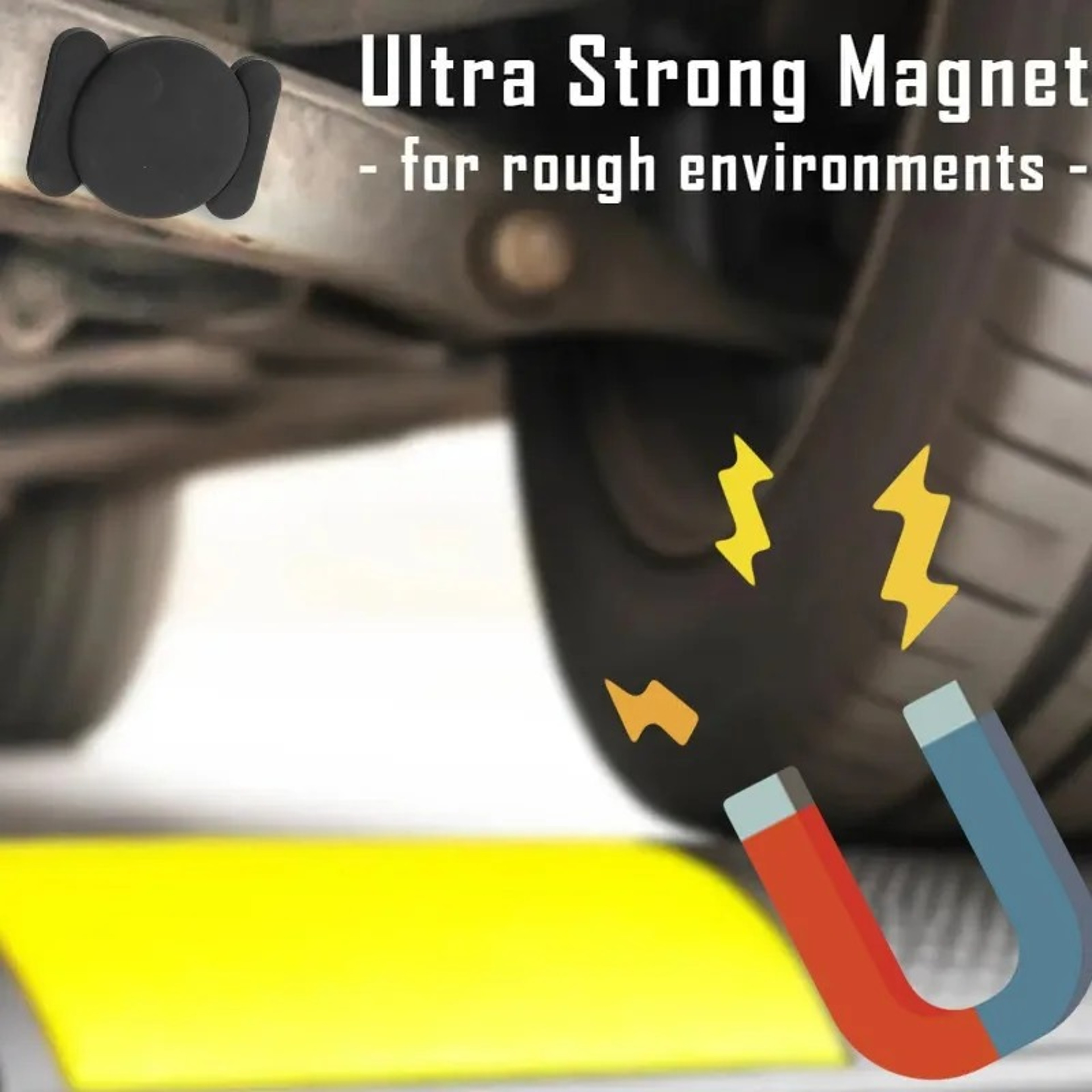 Magnetic AirTag Case Car Tracker Holder Anti Lost GPS Mount 4