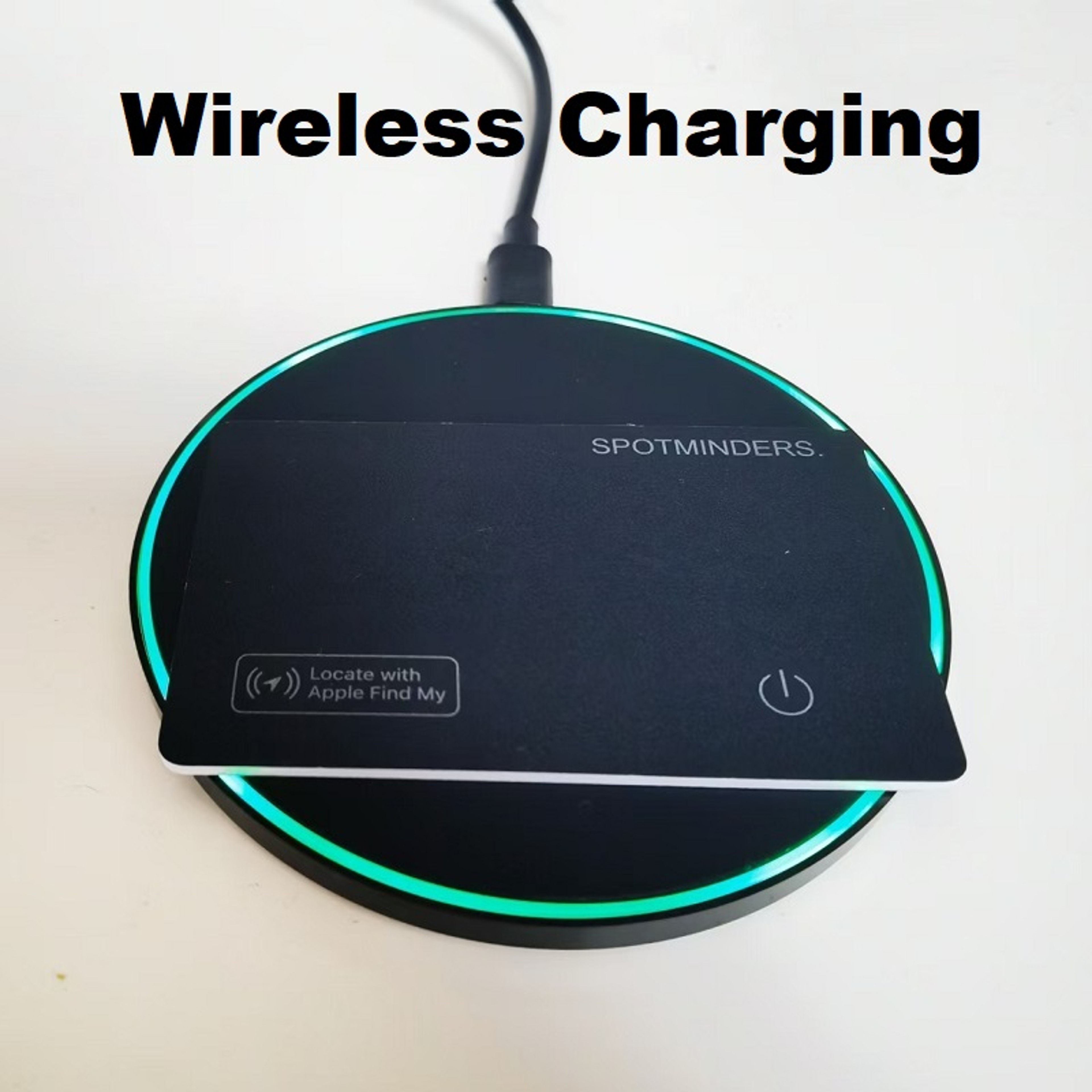 Ultra Slim Smart Wallet Tracker Card Wireless Charging GPS Finder for Apple Find My – view 5