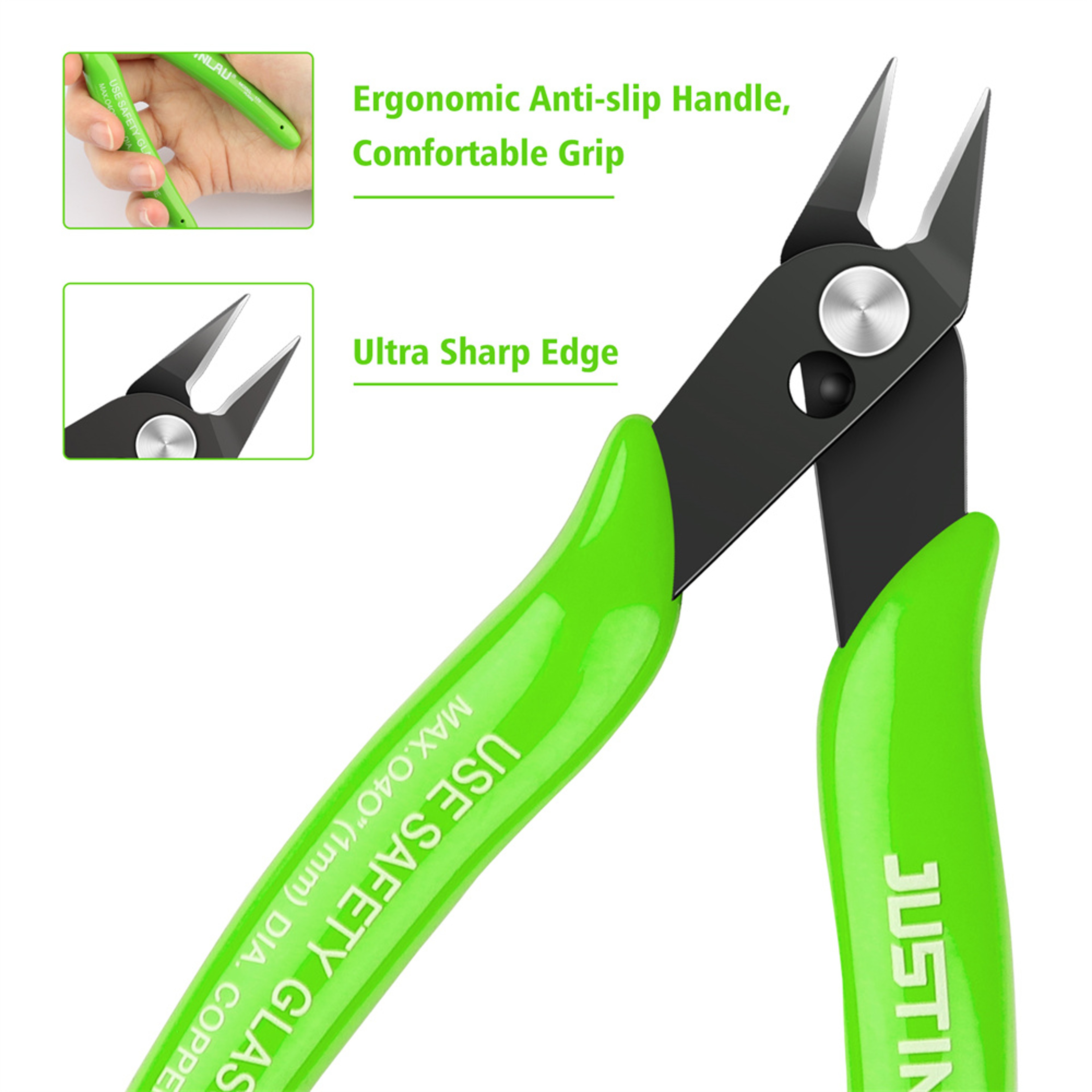 Precision Wire Cutter Pliers Stainless Steel Multi Tool For Electrical Cable Cutting 1