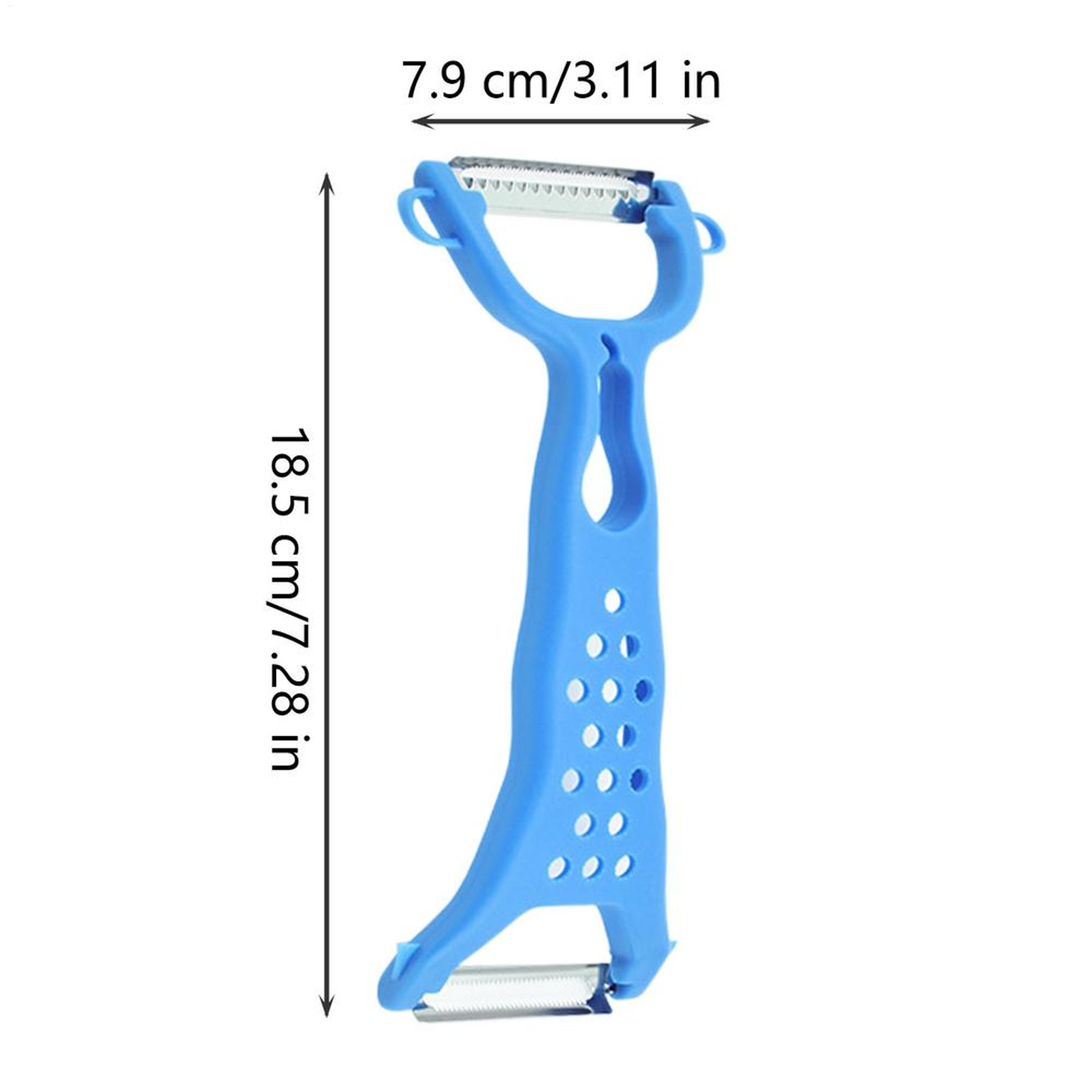 Premium Stainless Steel Multi Function Double Head Vegetable Peeler 6
