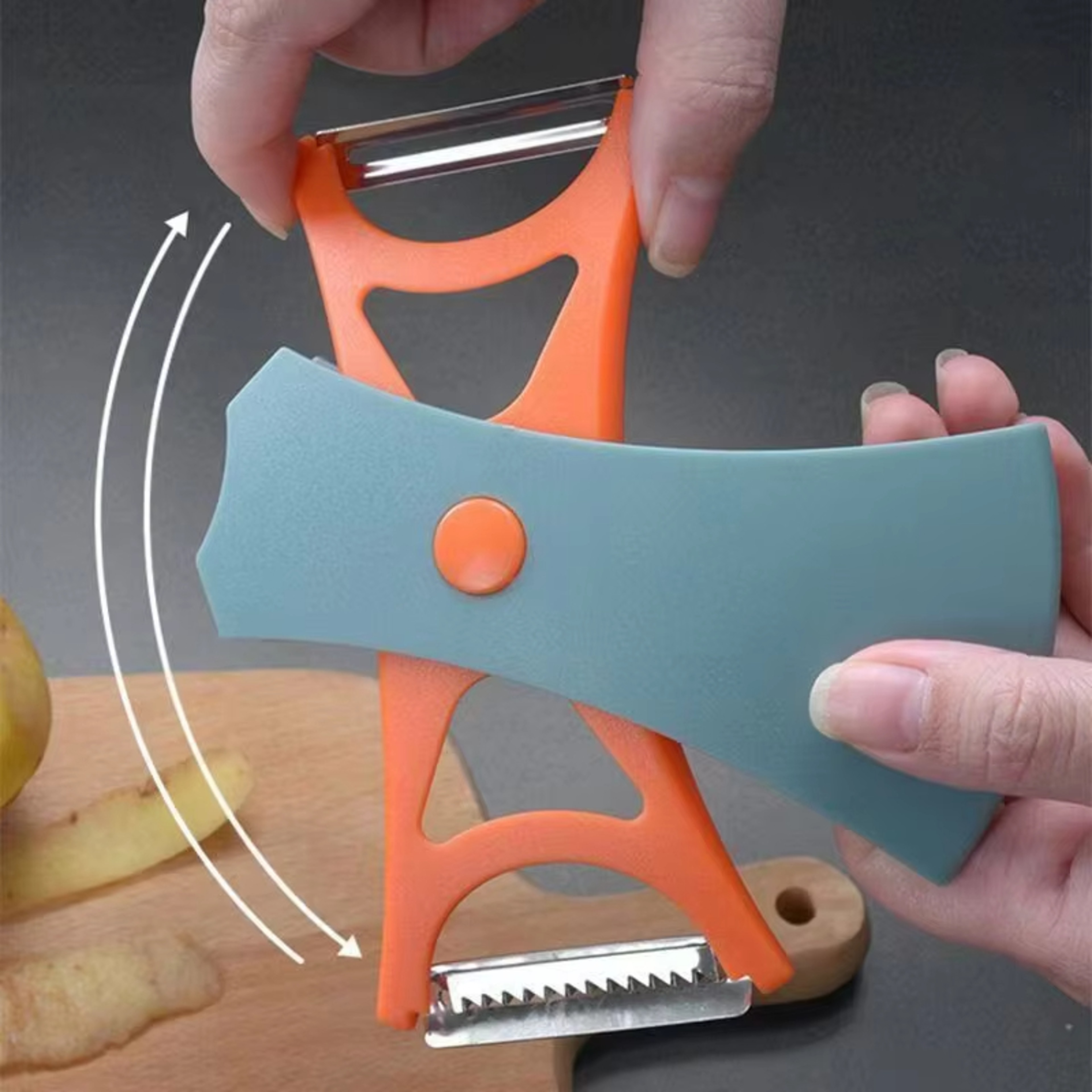 Peeler & Vegetable Grater Kitchen Prep Tool – view 4