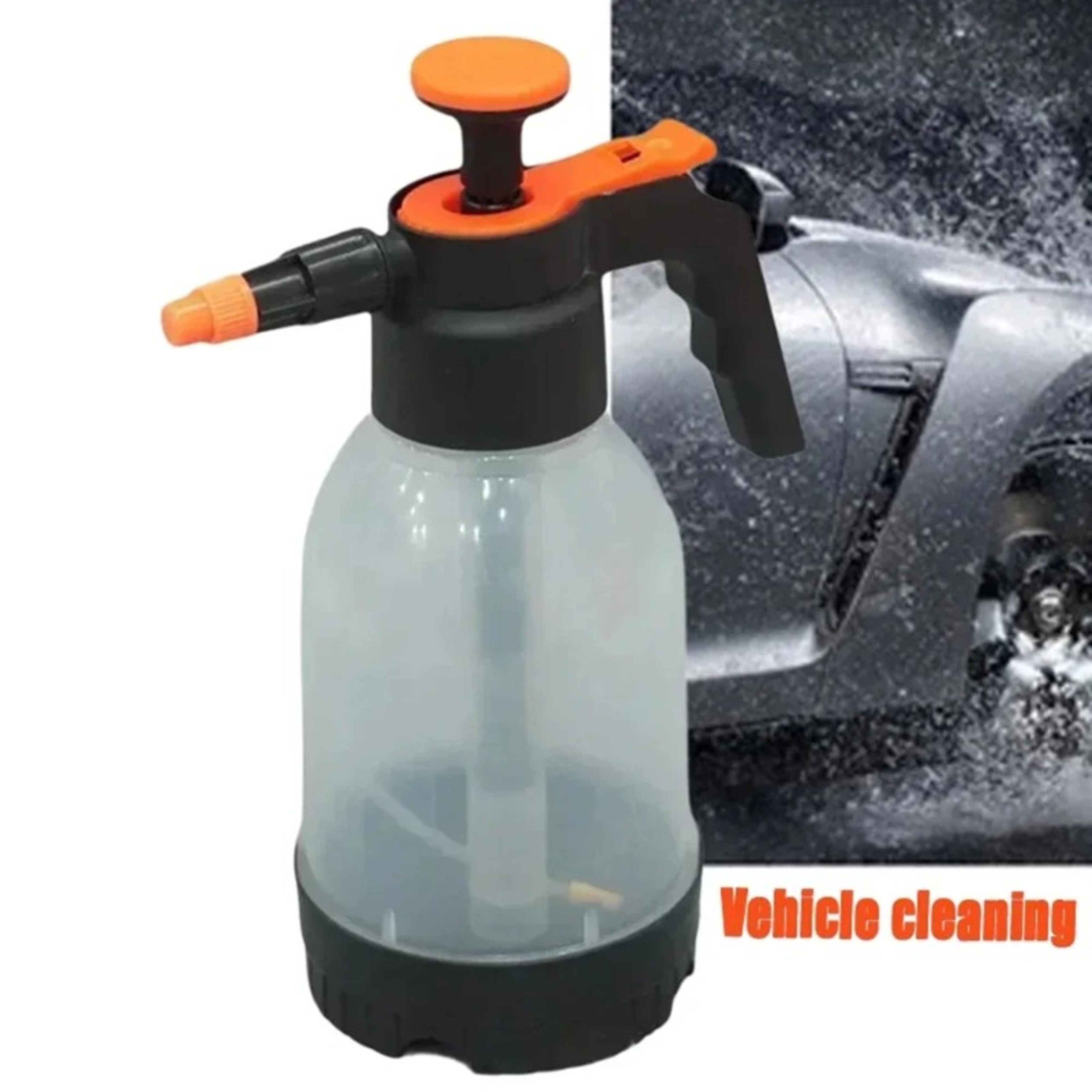 Multi Purpose Pressure Sprayer Bottle for Car Wash and Garden Cleaning Portable Spray Tool – view 1