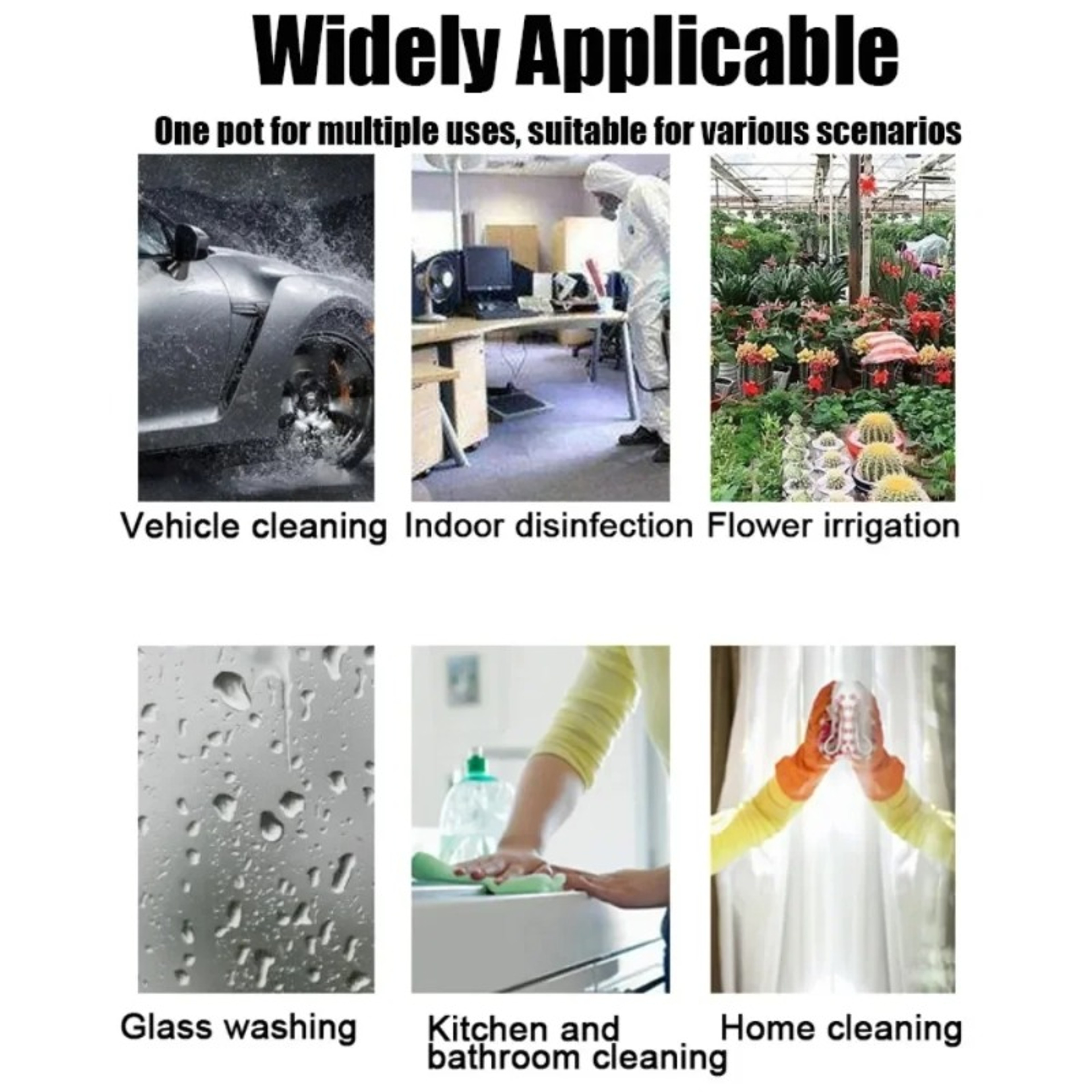 Multi Purpose Pressure Sprayer Bottle for Car Wash and Garden Cleaning Portable Spray Tool – view 3