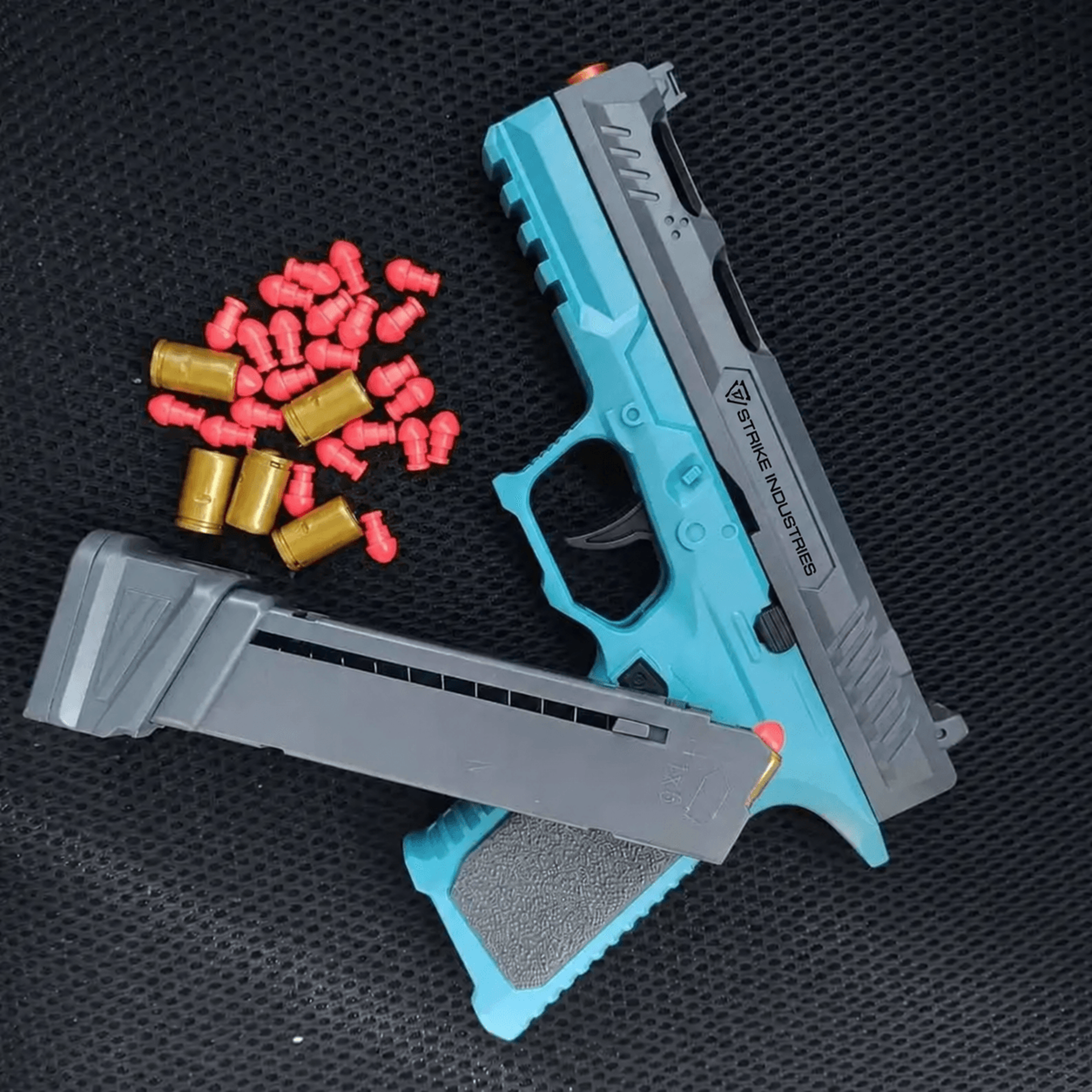 RapidFire Soft Bullet Toy Gun For Boys Realistic Action Pistol 1