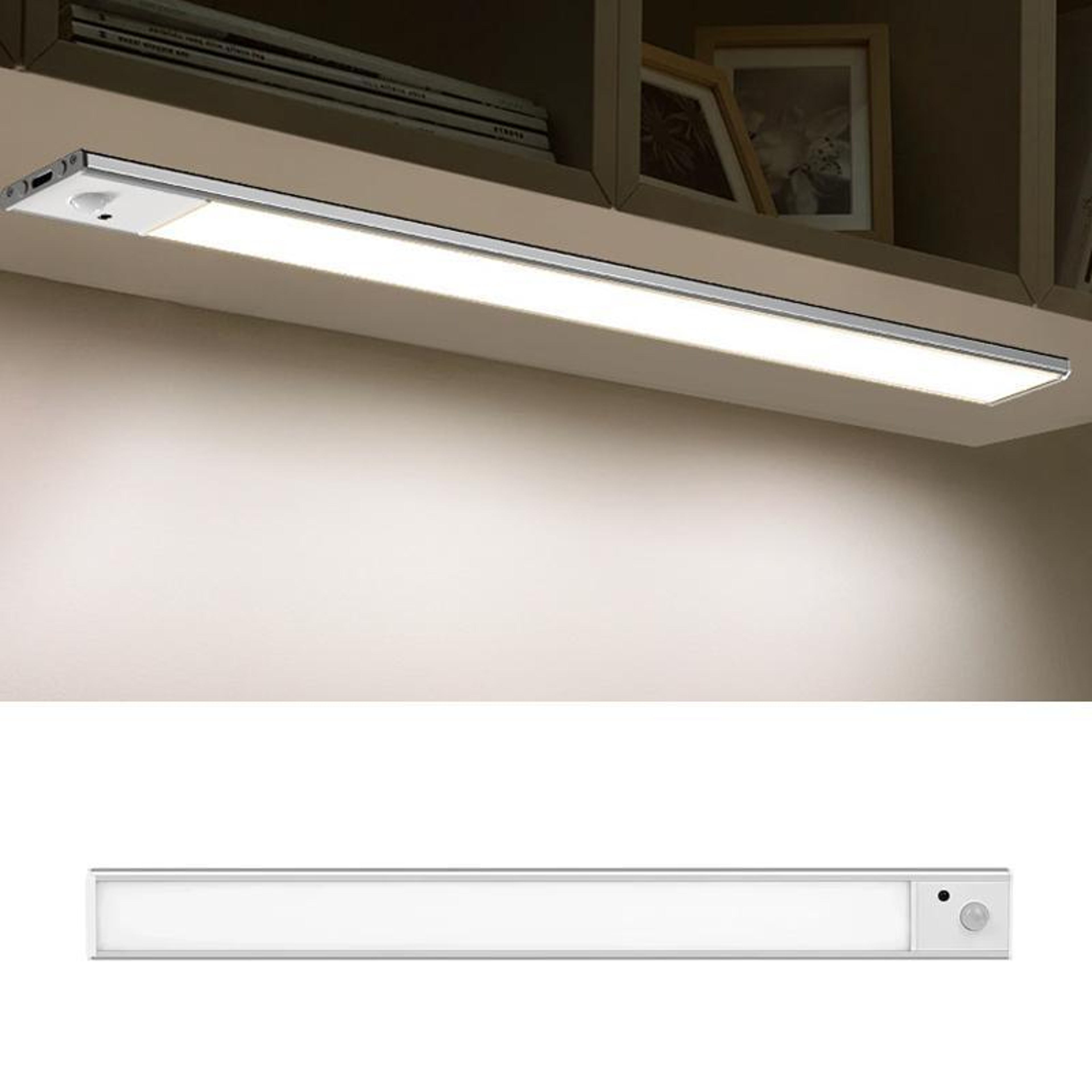 Rechargeable Motion Sensor LED Cabinet  Wardrobe Lamp With Remote Control 0