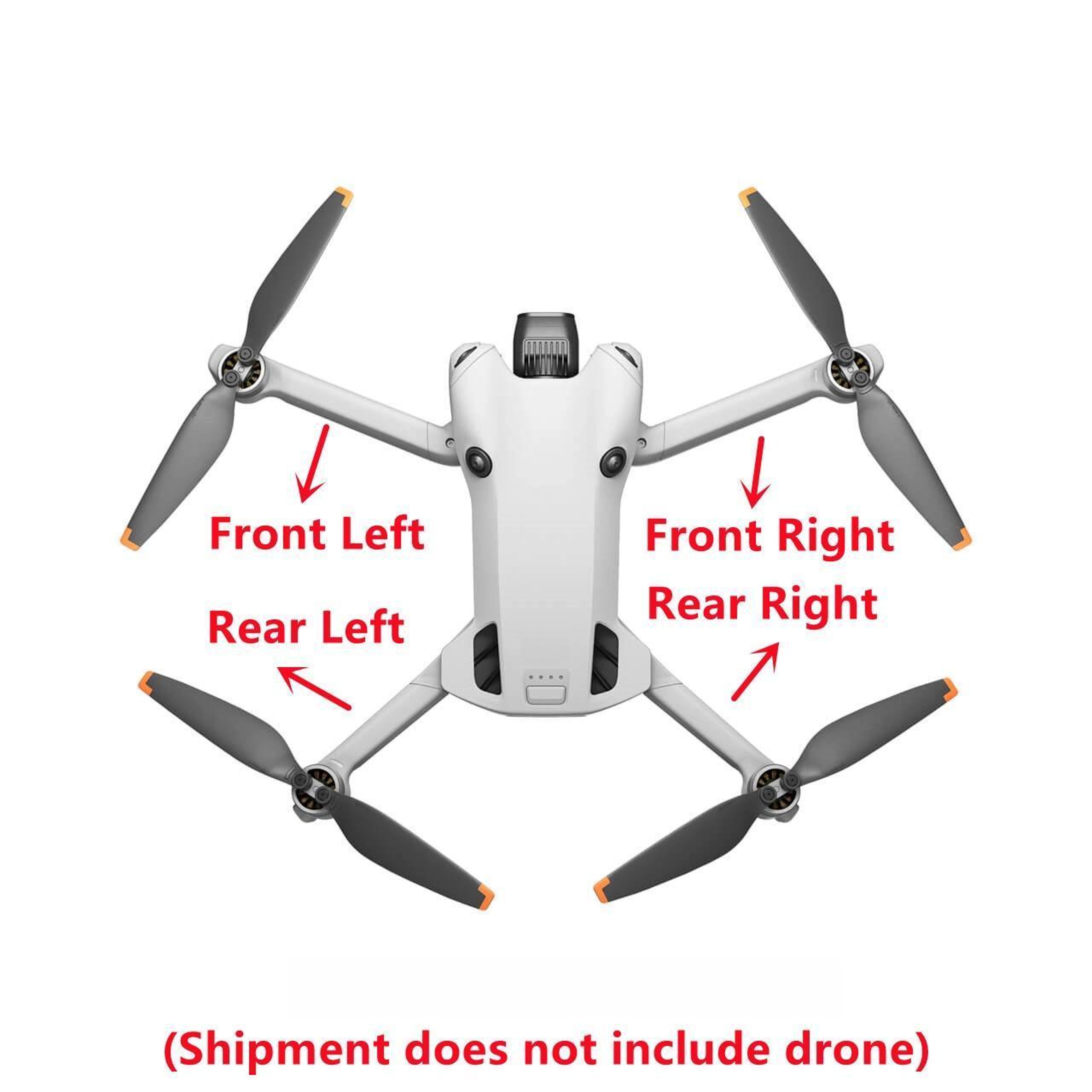 Premium DJI Mini 4 Pro Replacement Arm With Motor, Durable Mini 4 Pro Drone Repair Parts – view 4