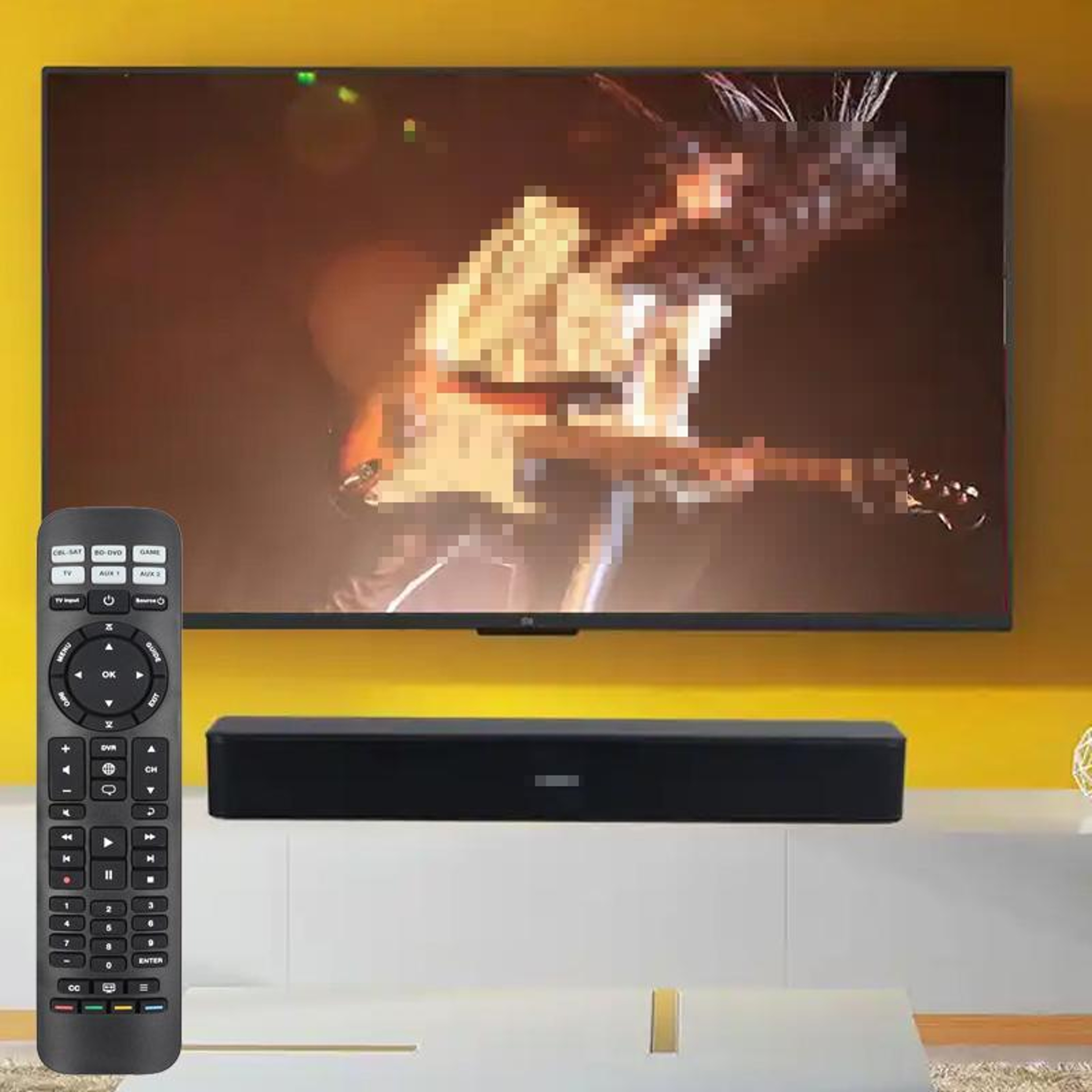 Universal Replacement Remote For Bose Sound Bar Compatible Bose Sound System Remote Control 6