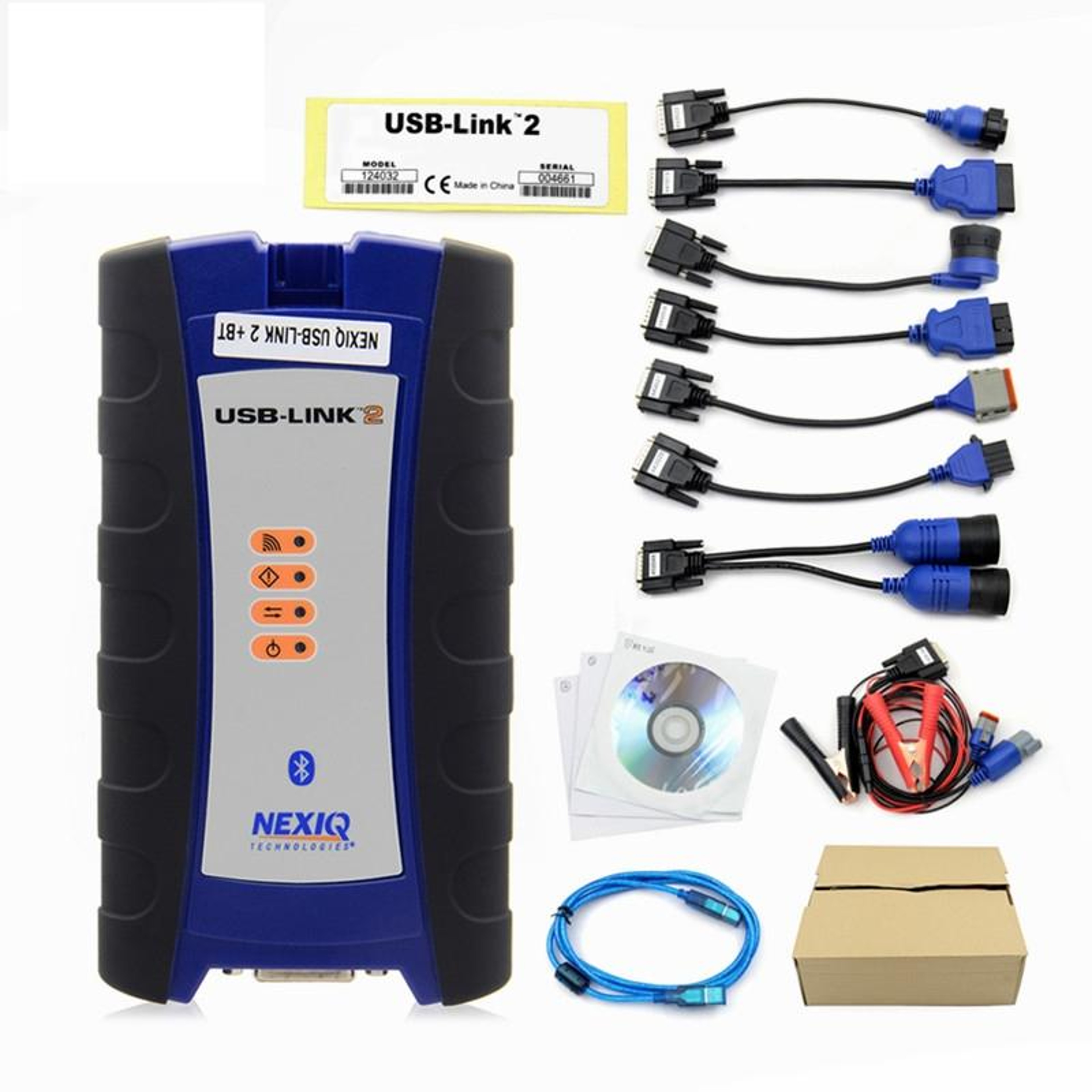 Nexiq 2 Bluetooth USB Truck Diagnostic Tool HD Scanner For Heavy Duty Fleet Vehicles 4