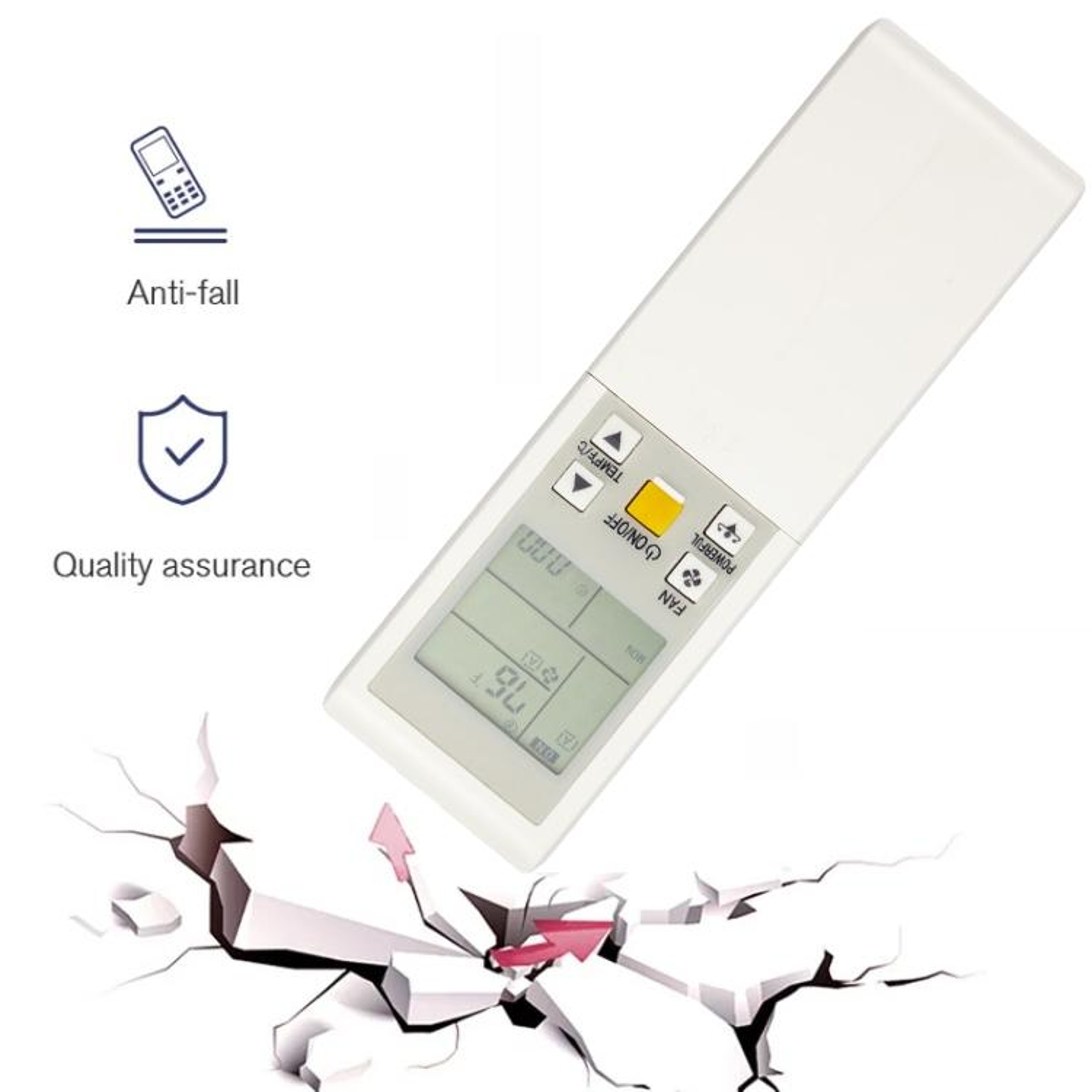 DAIKIN AC Remote Replacement Compatible Cooling Heating Controller 3