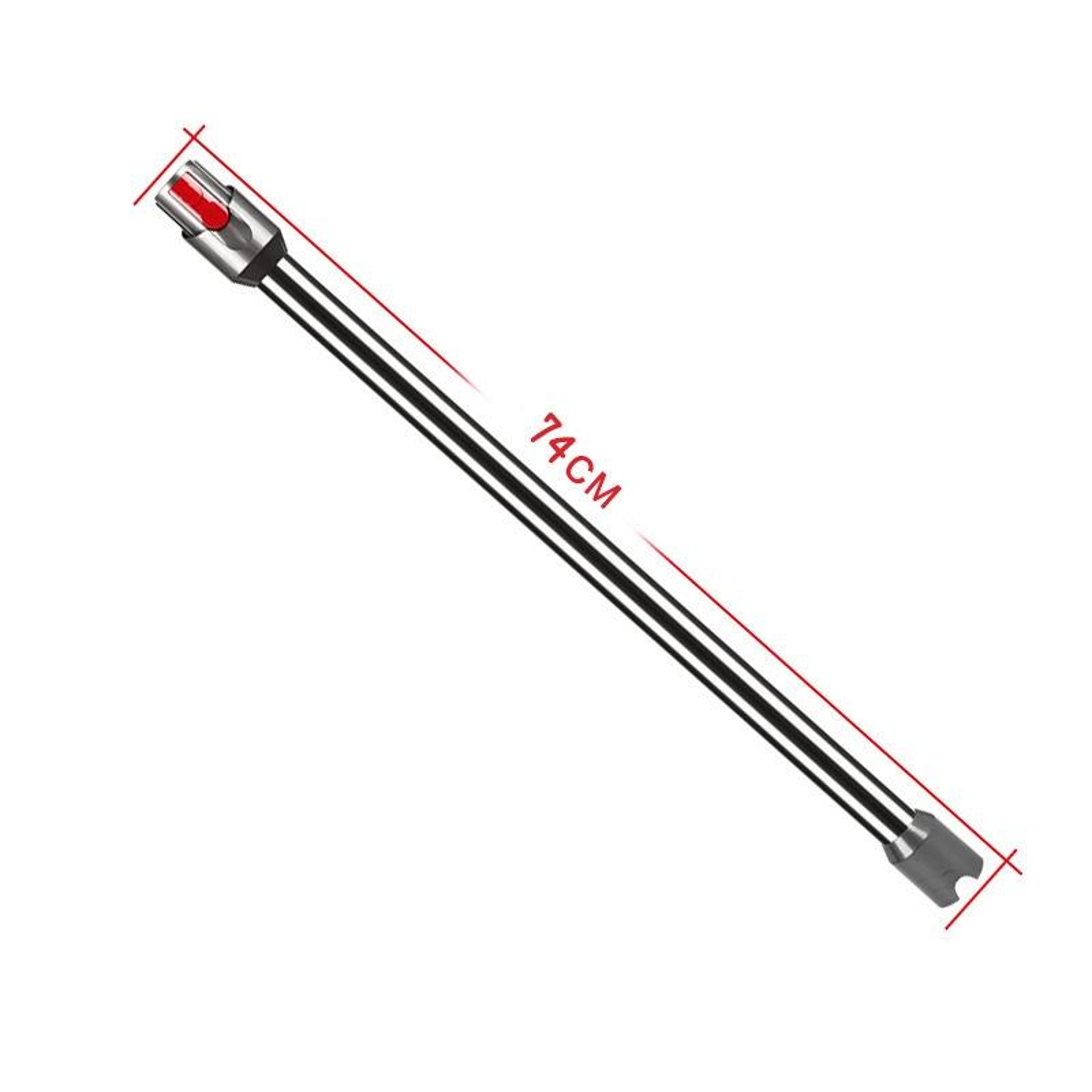 Dyson Compatible Vacuum Extension Pole Metal Wand For V10  V12 Slim Cleaners 3