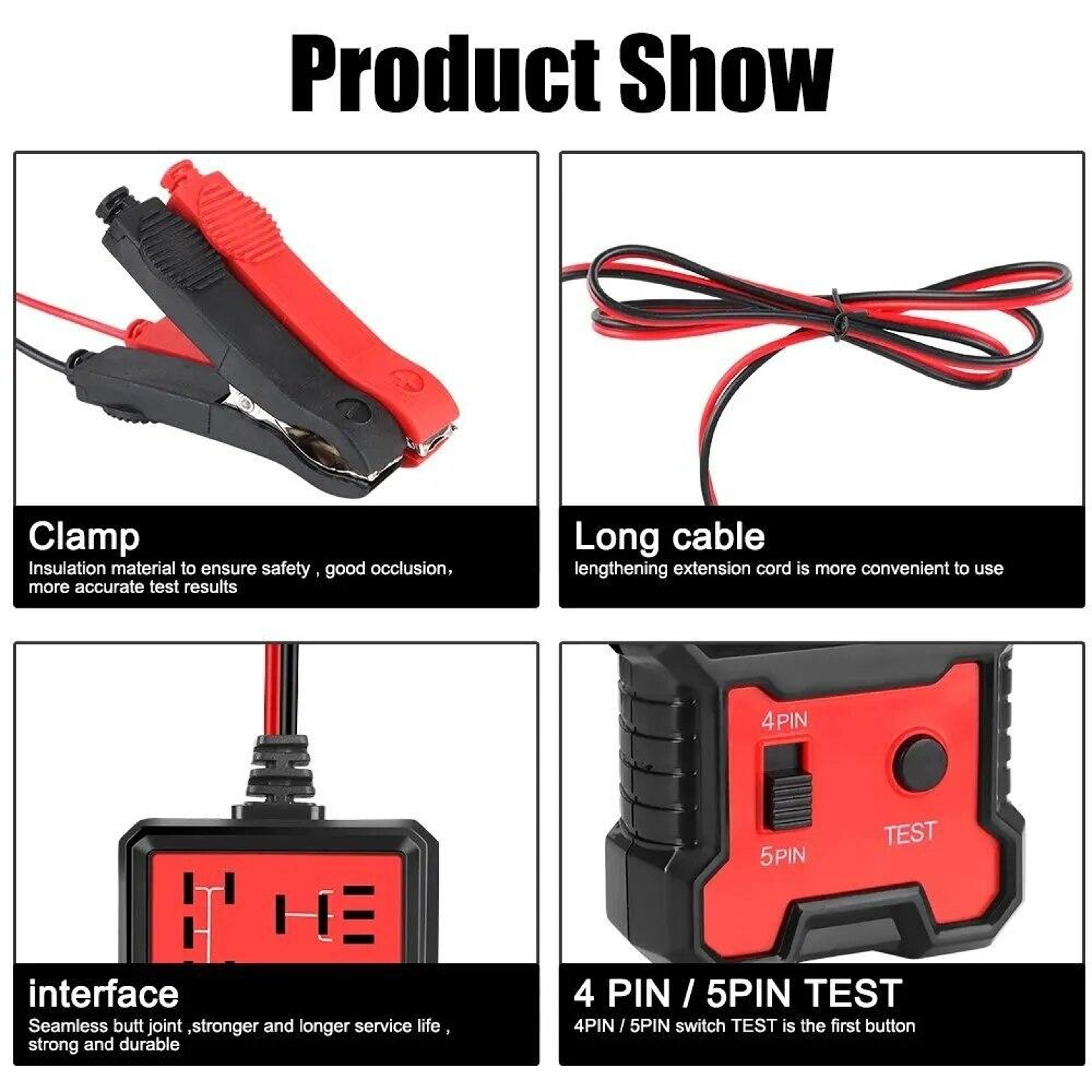Automotive Relay Tester Quick Diagnostic Tool for Car Relays – view 5