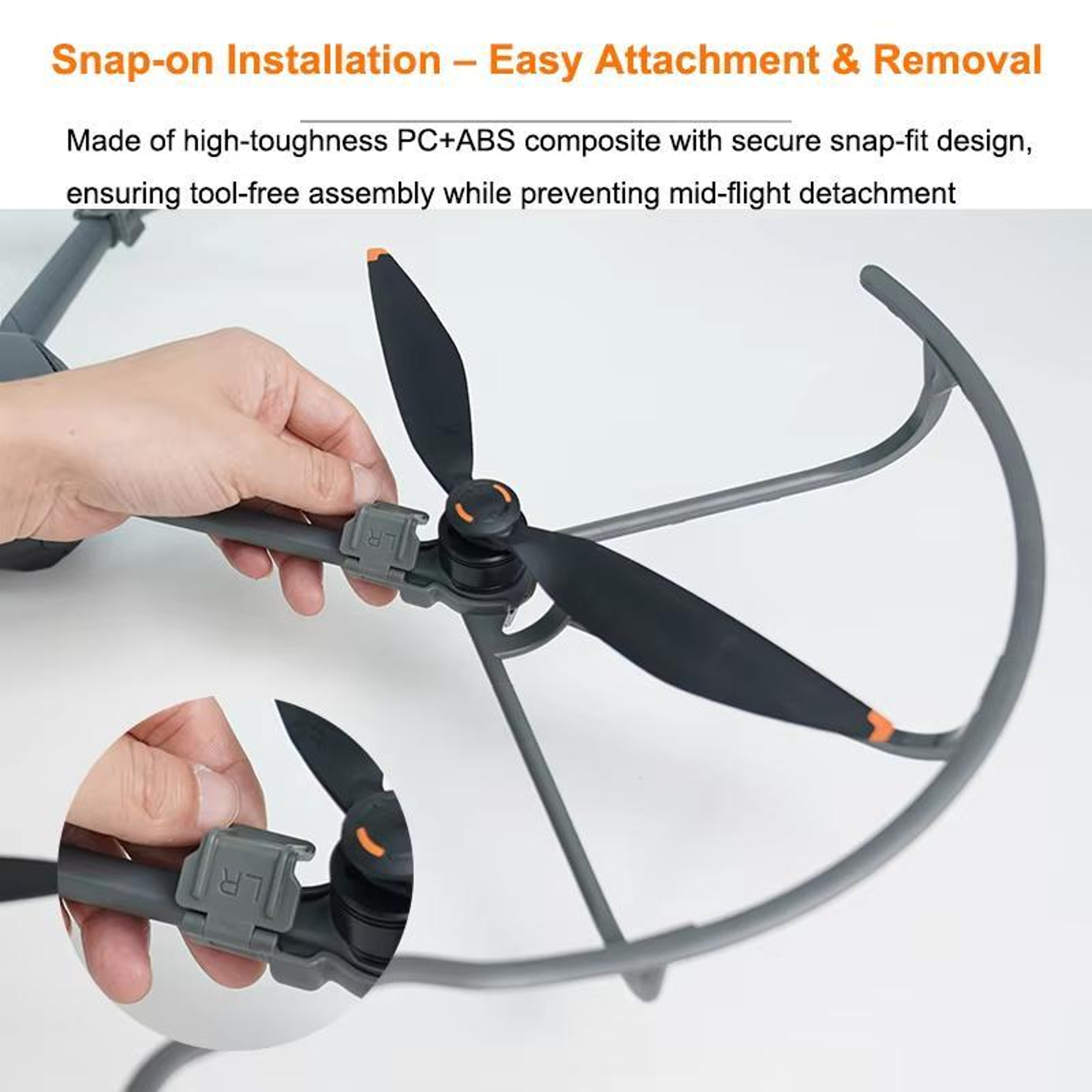 DJI Mavic 4 Pro Propeller Guards Quick Release Drone Safety Protector 3