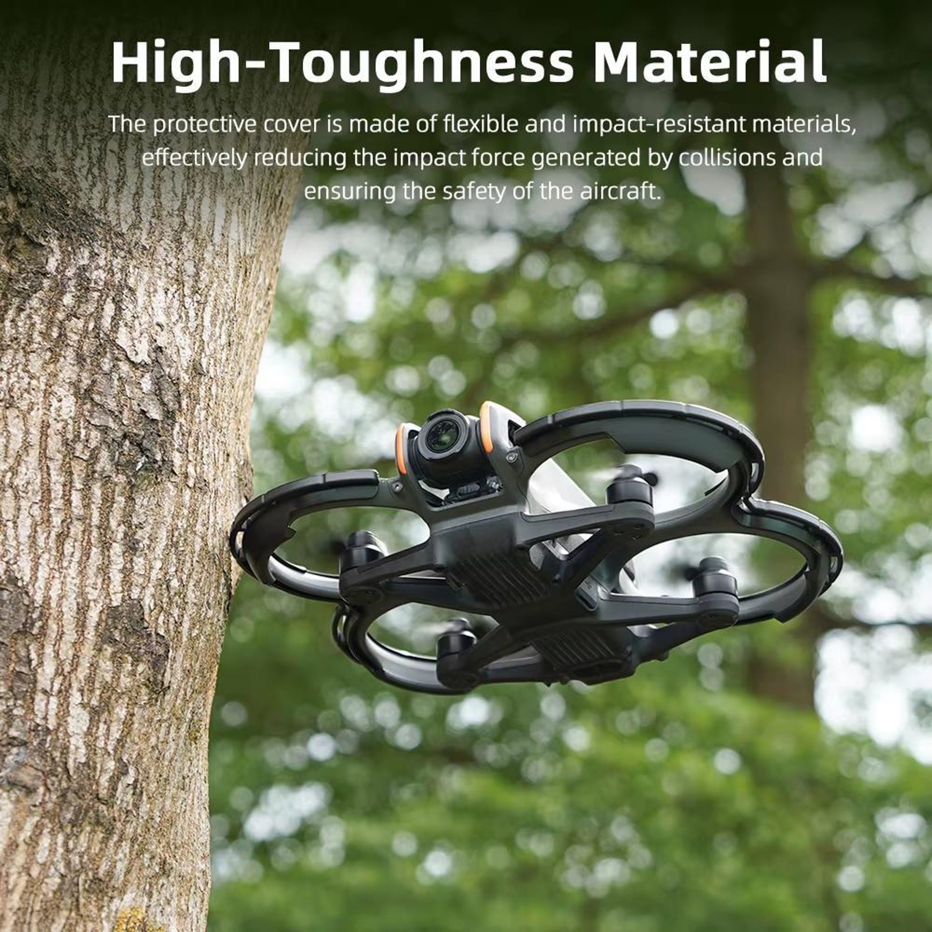 DJI Avata 2 Propeller Guard Ring TPU Bumper Lightweight Full Protection Frame 6