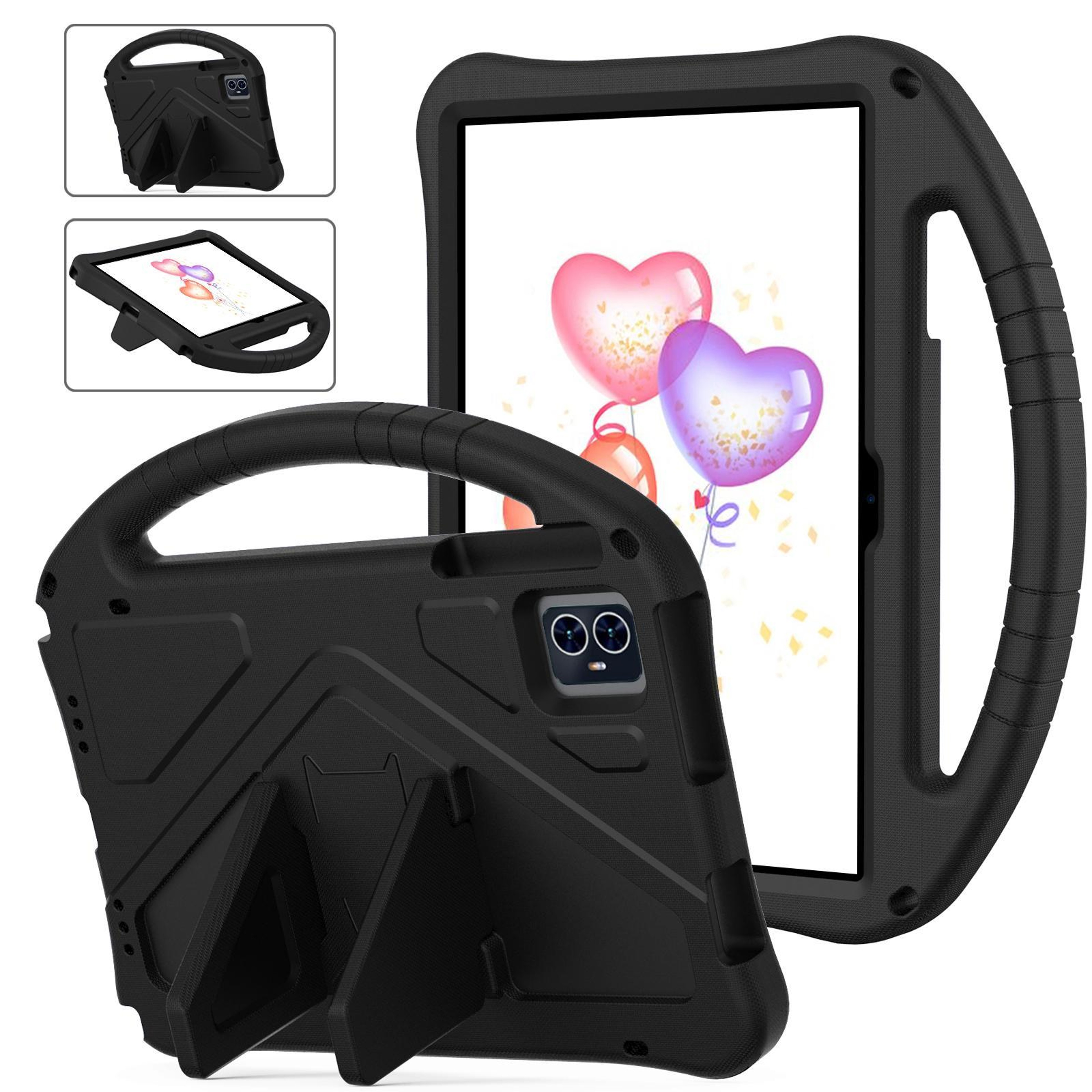 Shockproof Kids Tablet Case For TMobile Revvl Tab With Kickstand And Grip Handle 0