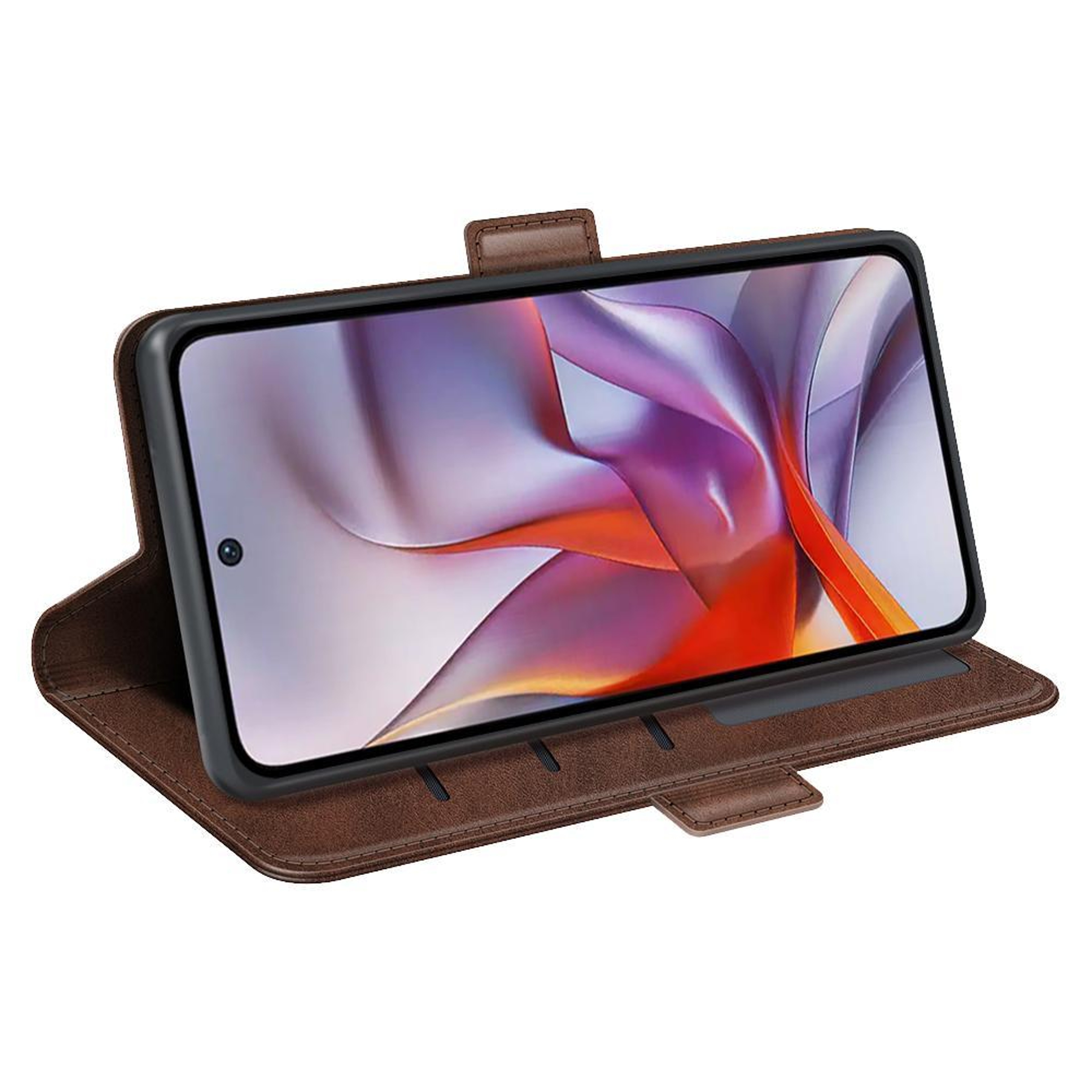 Magnetic Wallet Flip Case For Motorola Moto G 5G Leather Shockproof Cover With Card Slots 2