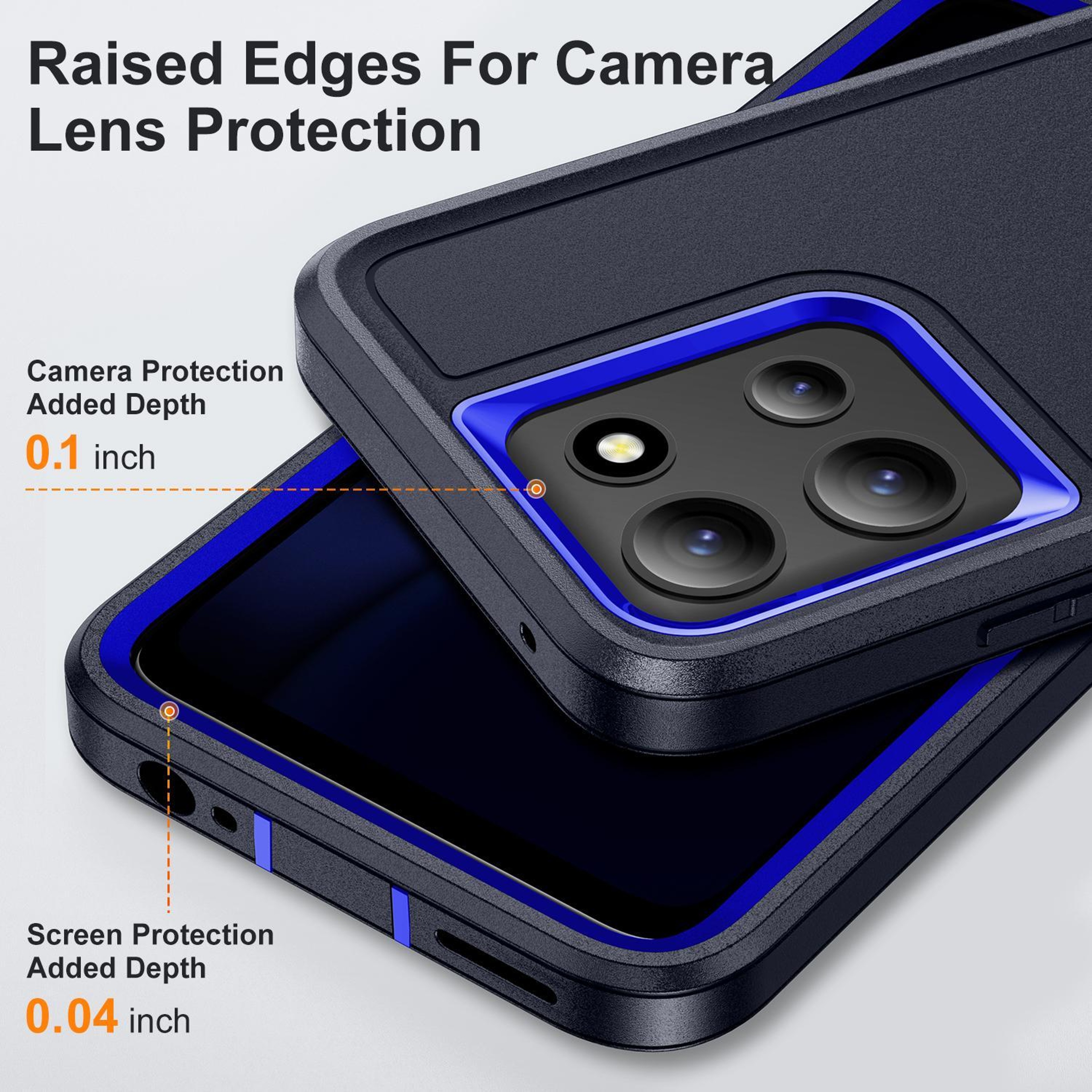 Motorola Moto Life Waterproof Phone Case Rugged Shockproof Protective Cover 4