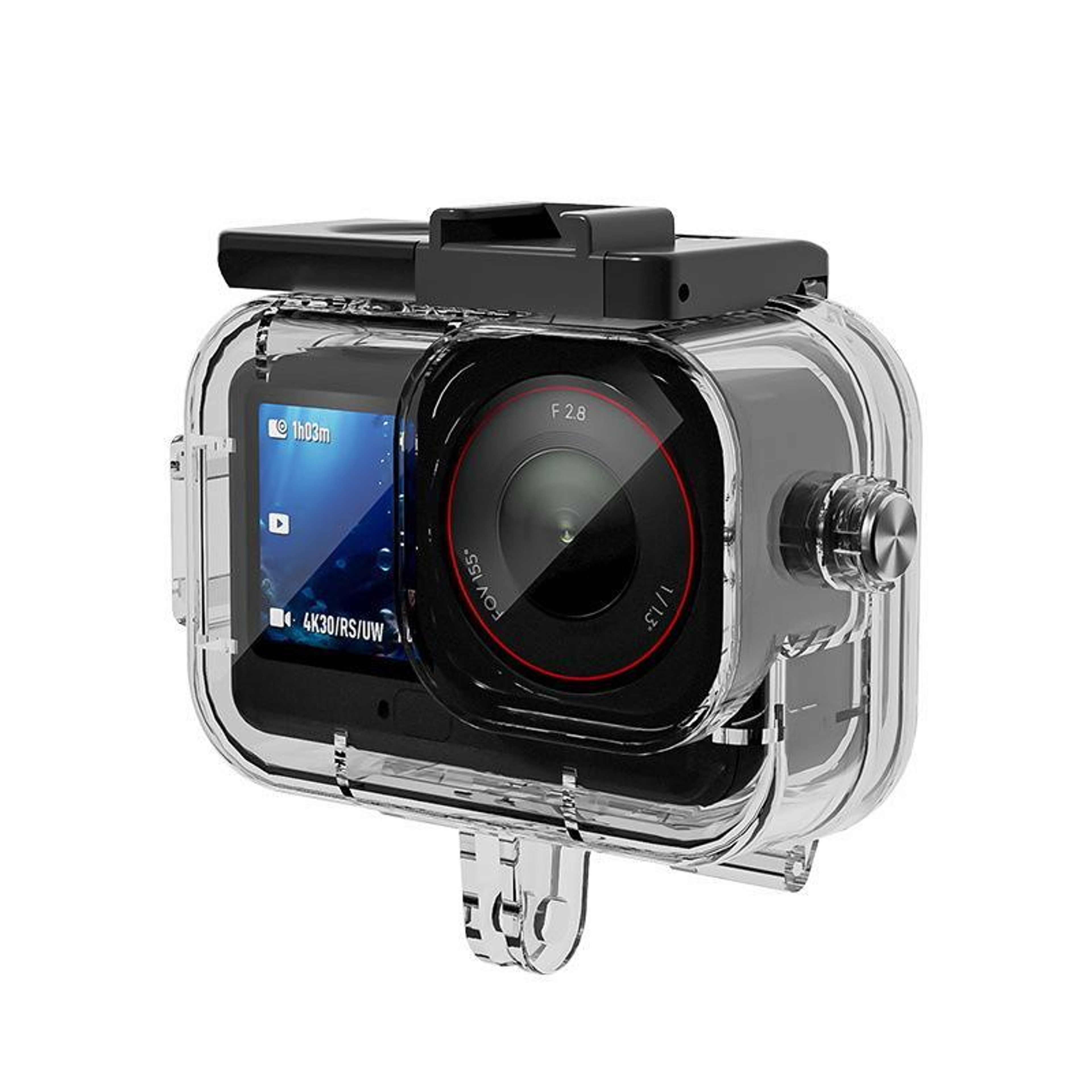 Osmo Action  Aluminum Alloy Protective Cage Frame With Silicone Lens Cap 2