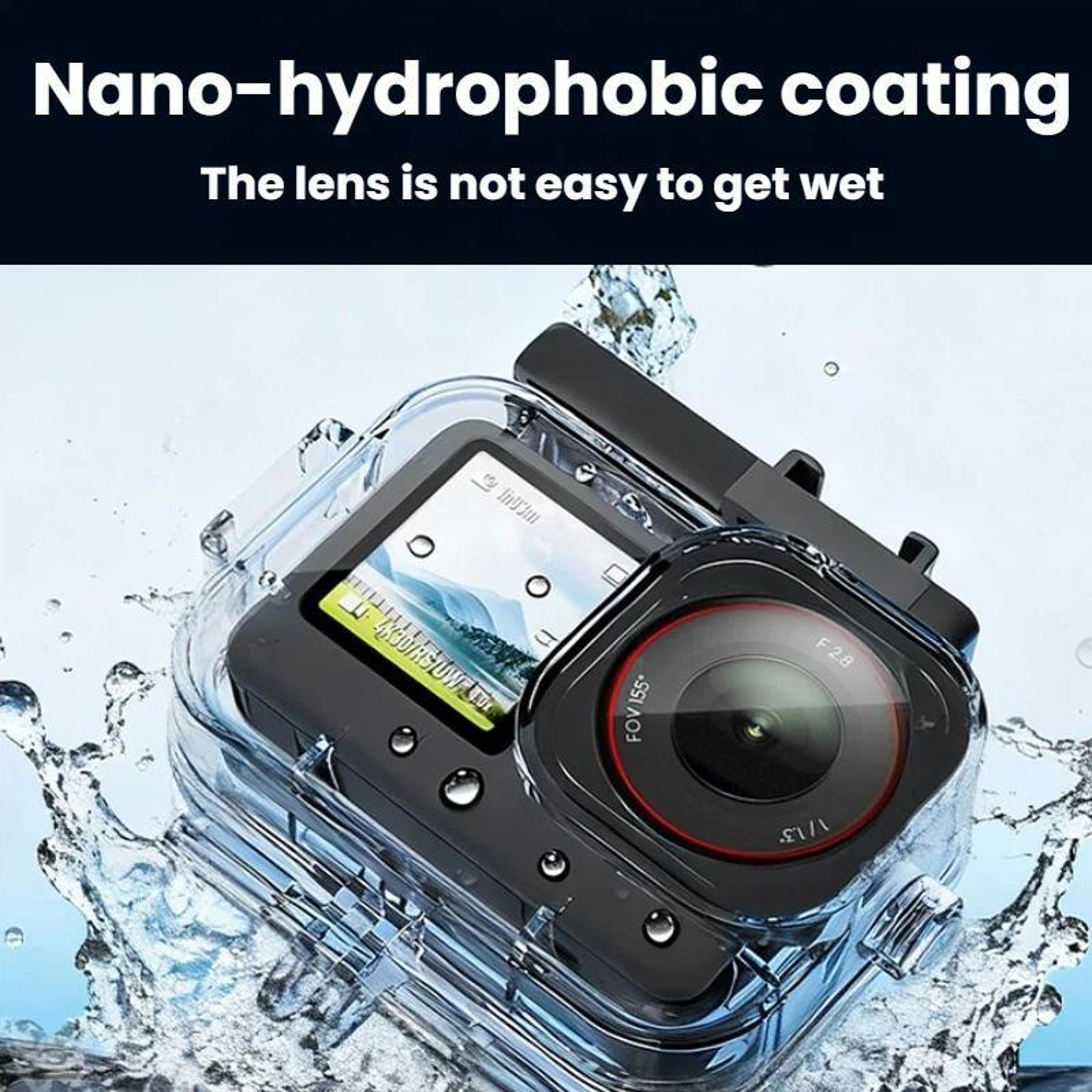Osmo Action  Aluminum Alloy Protective Cage Frame With Silicone Lens Cap 4
