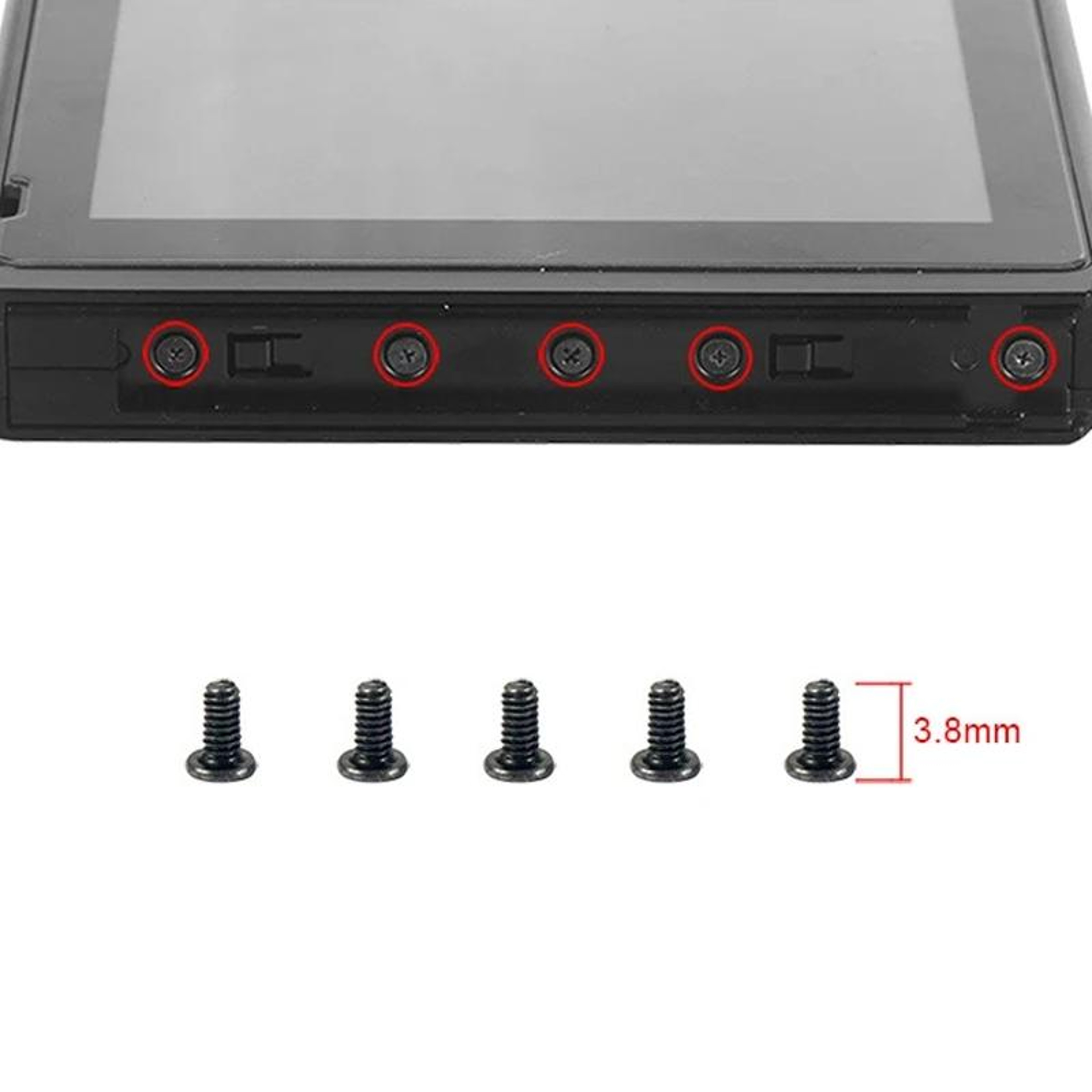 Nintendo Switch Replacement Screw Set, 40 Piece Switch repair kit for Console Maintenance – view 3