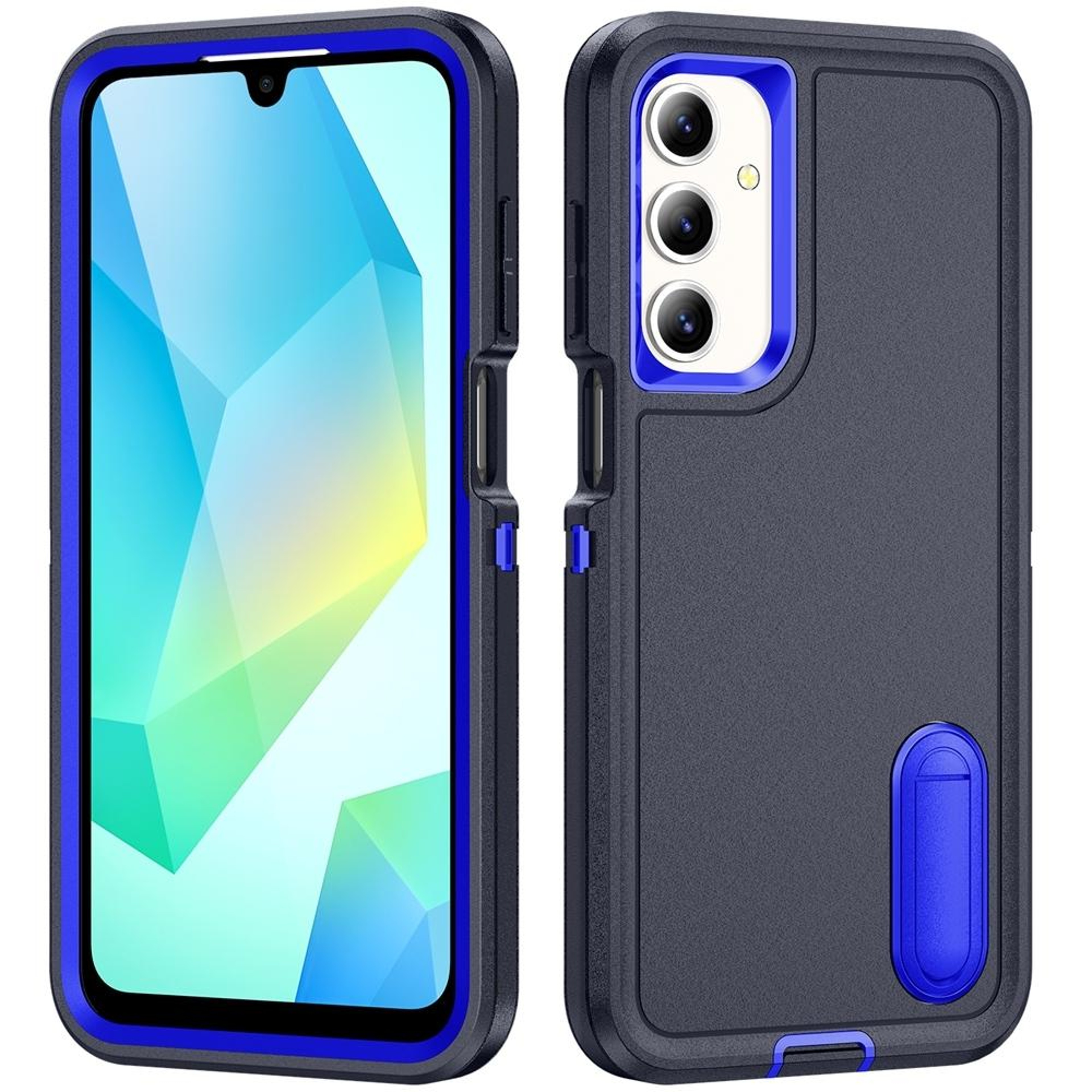Rugged Shockproof Phone Case with Built-In Stand Hybrid Silicone Armor Cover – view 44