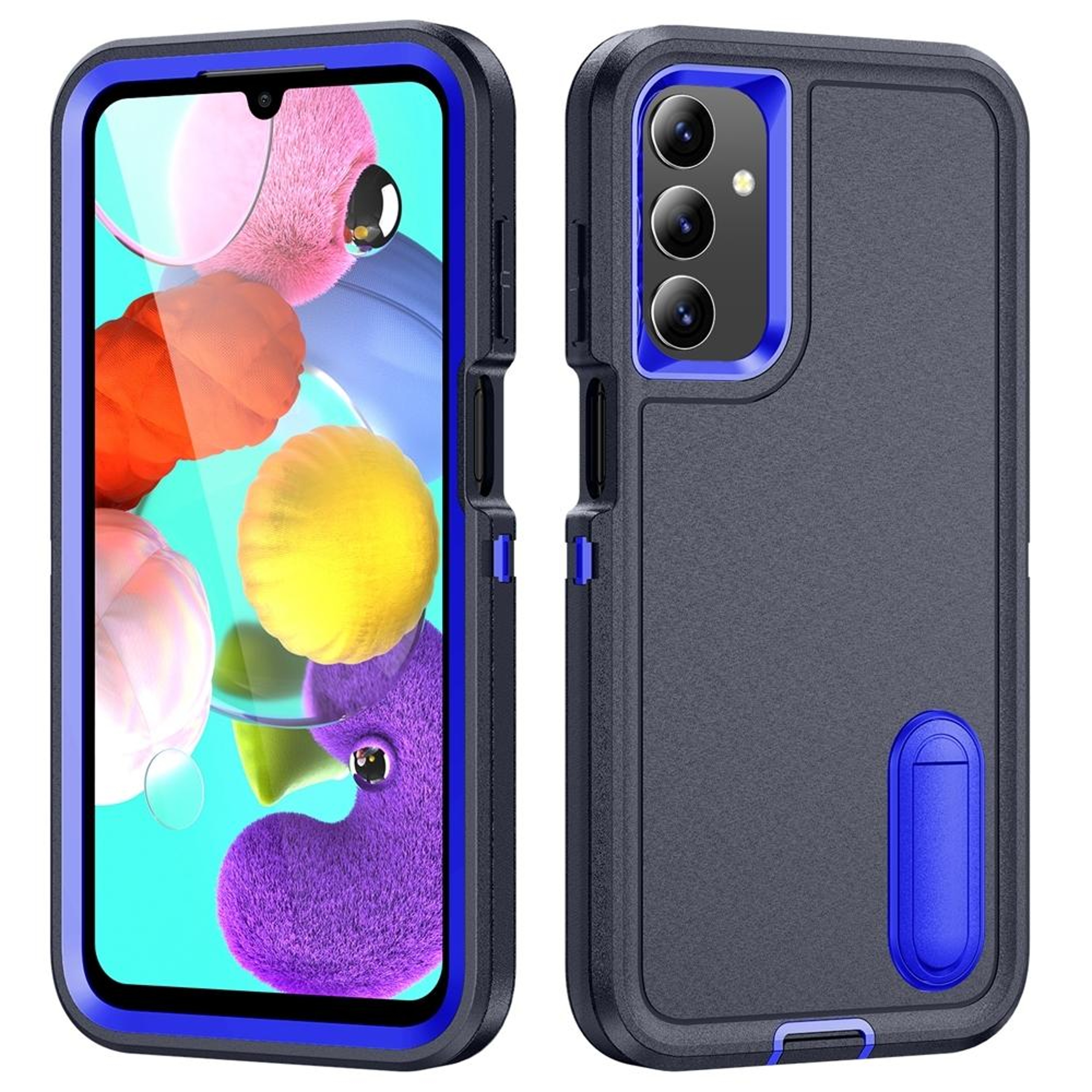 Rugged Shockproof Phone Case with Built-In Stand Hybrid Silicone Armor Cover – view 64