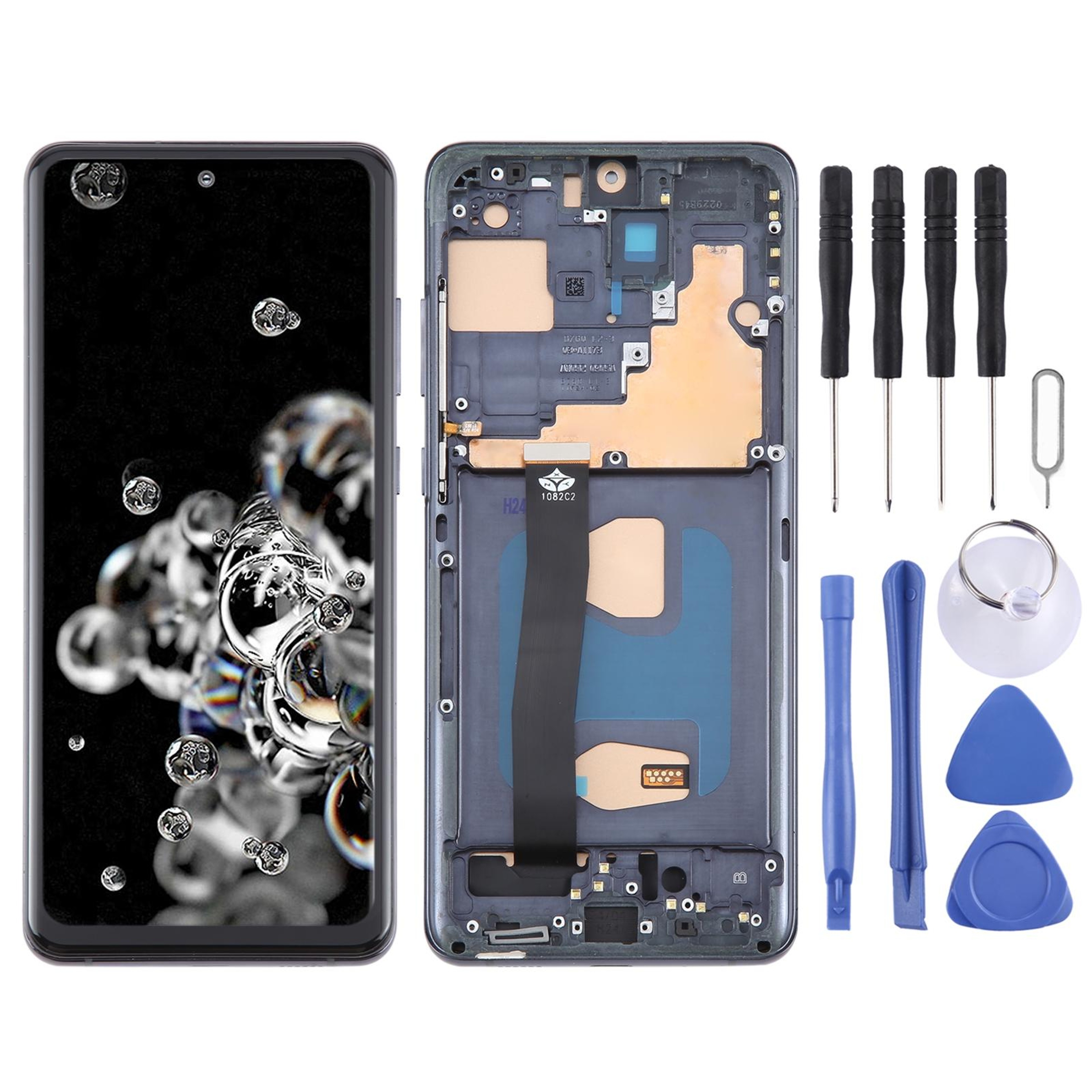 Samsung Galaxy LCD Screen Replacement Digitizer with Frame – view 17
